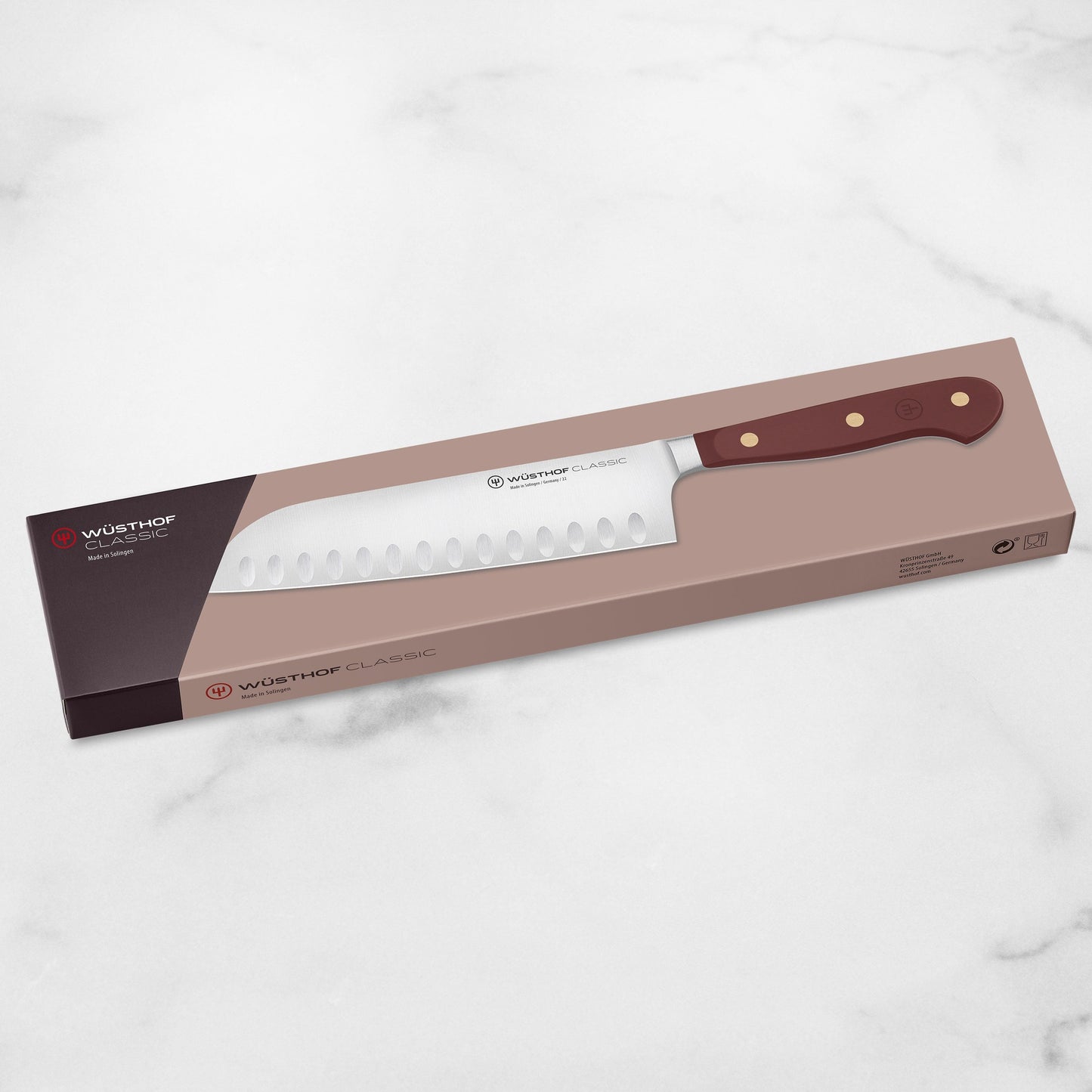 Wusthof Classic Tasty Sumac 7" Hollow Edge Santoku Knife