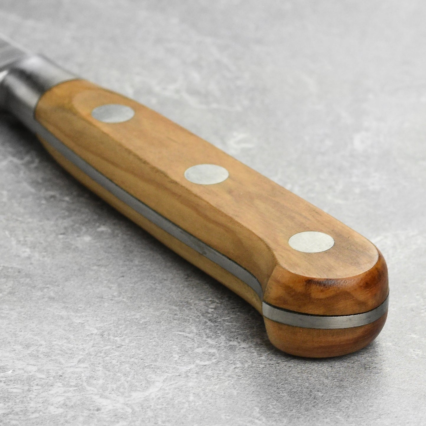 K Sabatier Olive Wood 12" Hollow Edge Slicing Knife