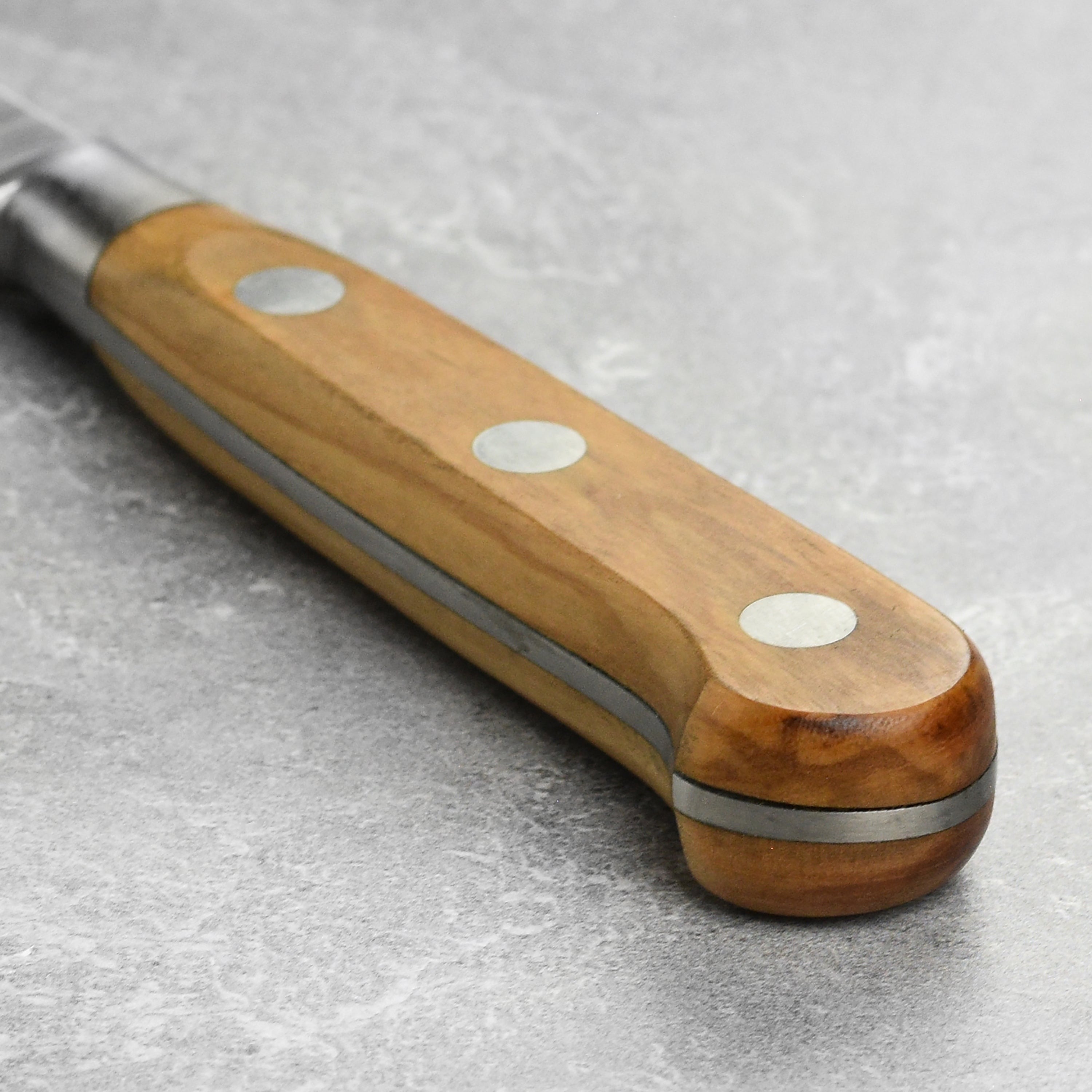 K Sabatier Olive Wood 12" Hollow Edge Slicing Knife