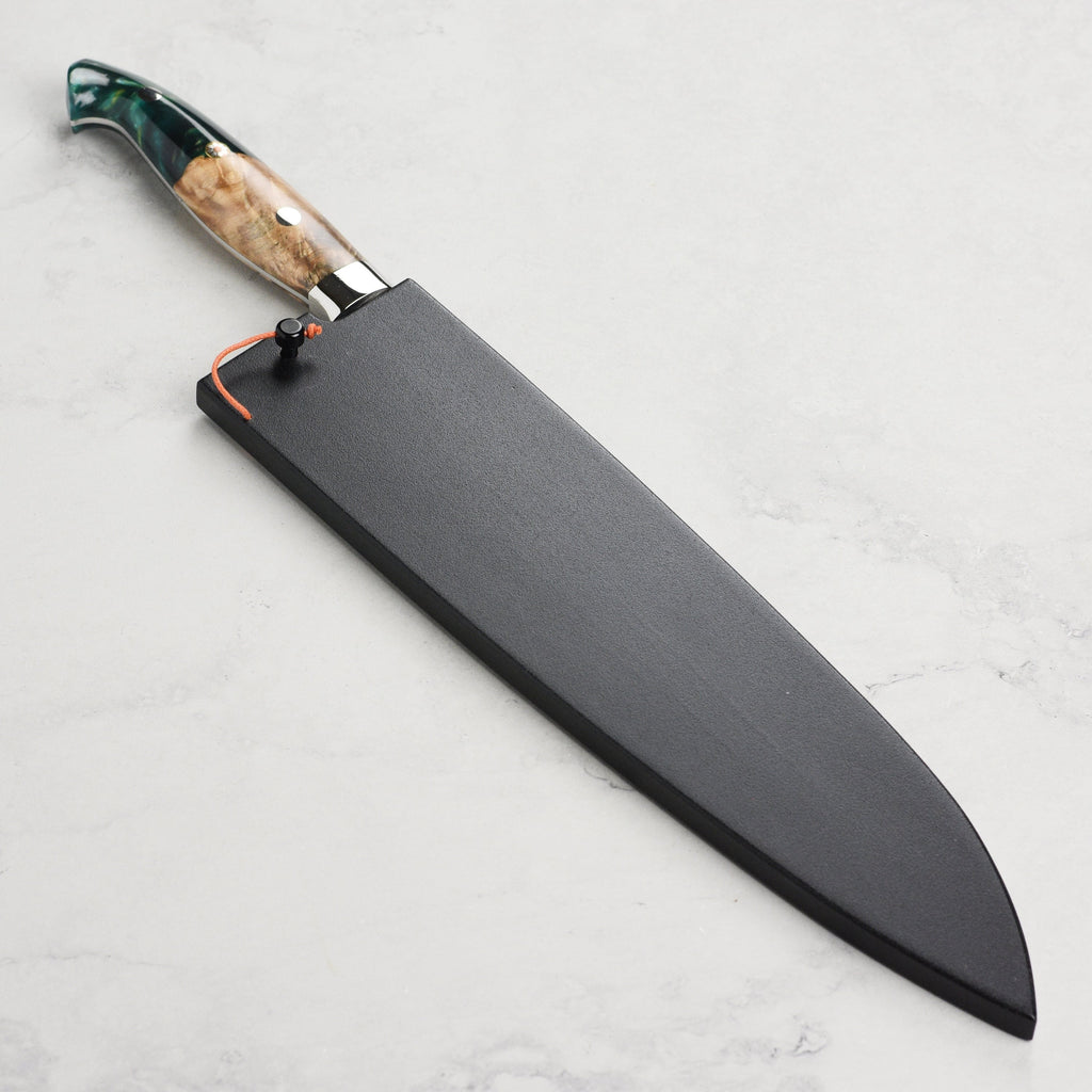 Kurosaki Fujin Forged SG2 Damascus 9.4" Gyuto with Saya