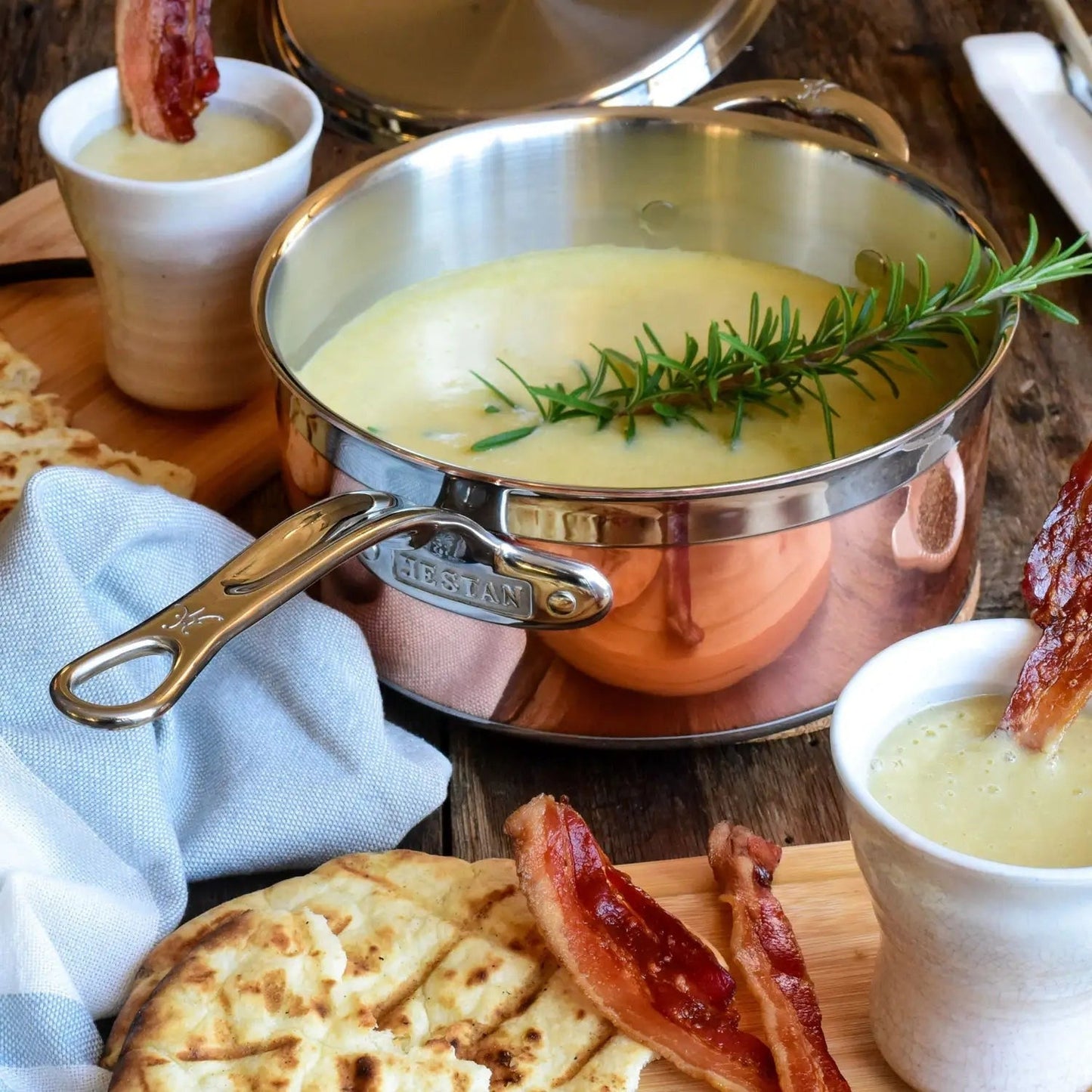 Hestan CopperBond 2-quart Induction Copper Saucepan