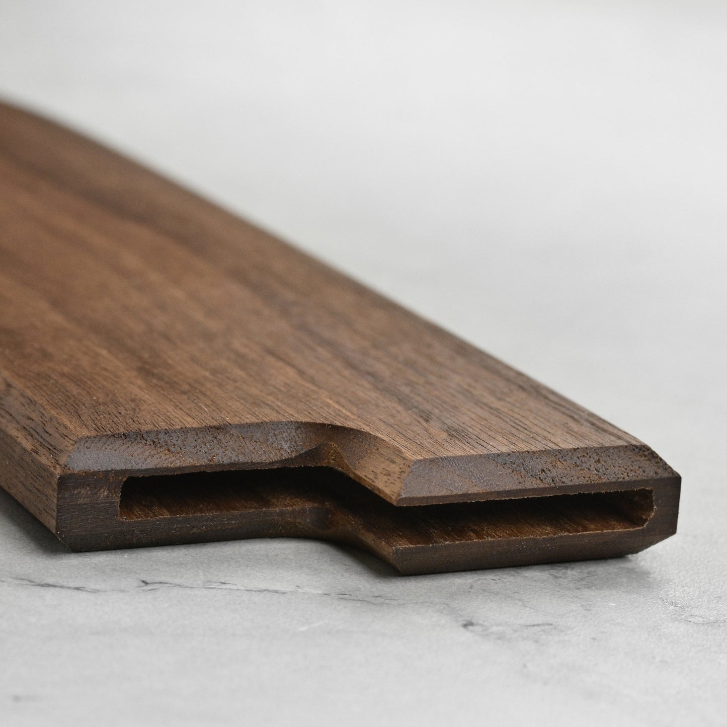 Magnetic Saya for Bunka & Santoku Knives, Walnut