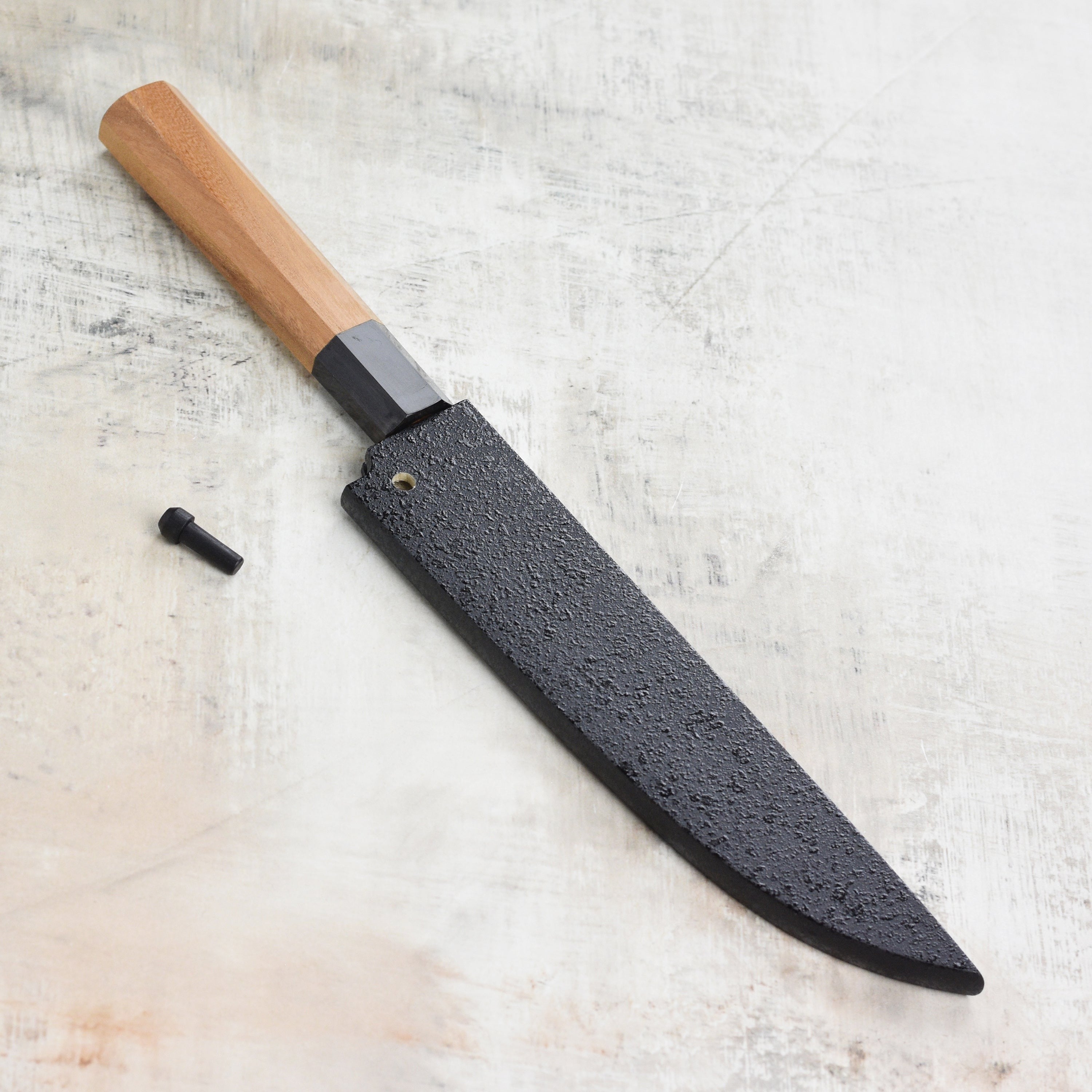 Takayuki x Itsuo Doi Homura Aogami #2 5.9" Petty with Saya