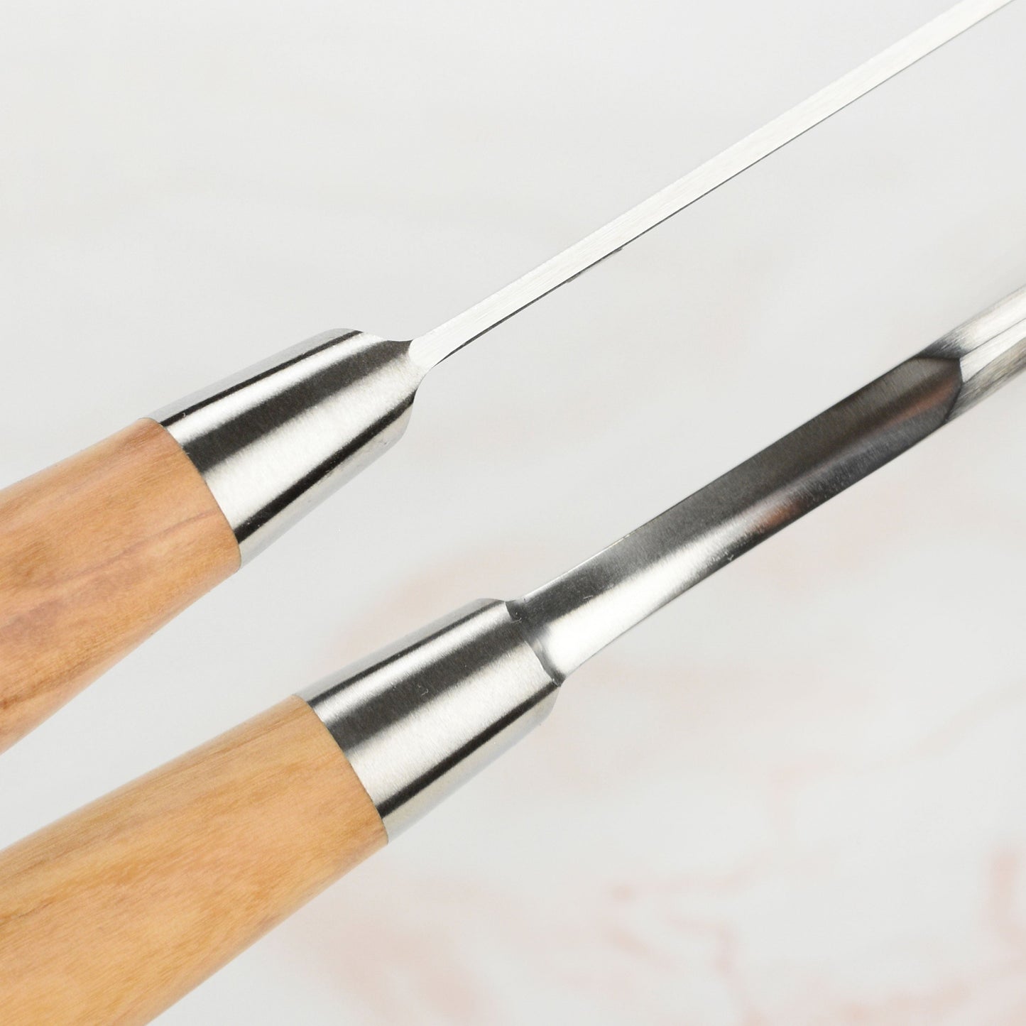 Messermeister Oliva Elite 2 Piece Hollow Edge Carving Set