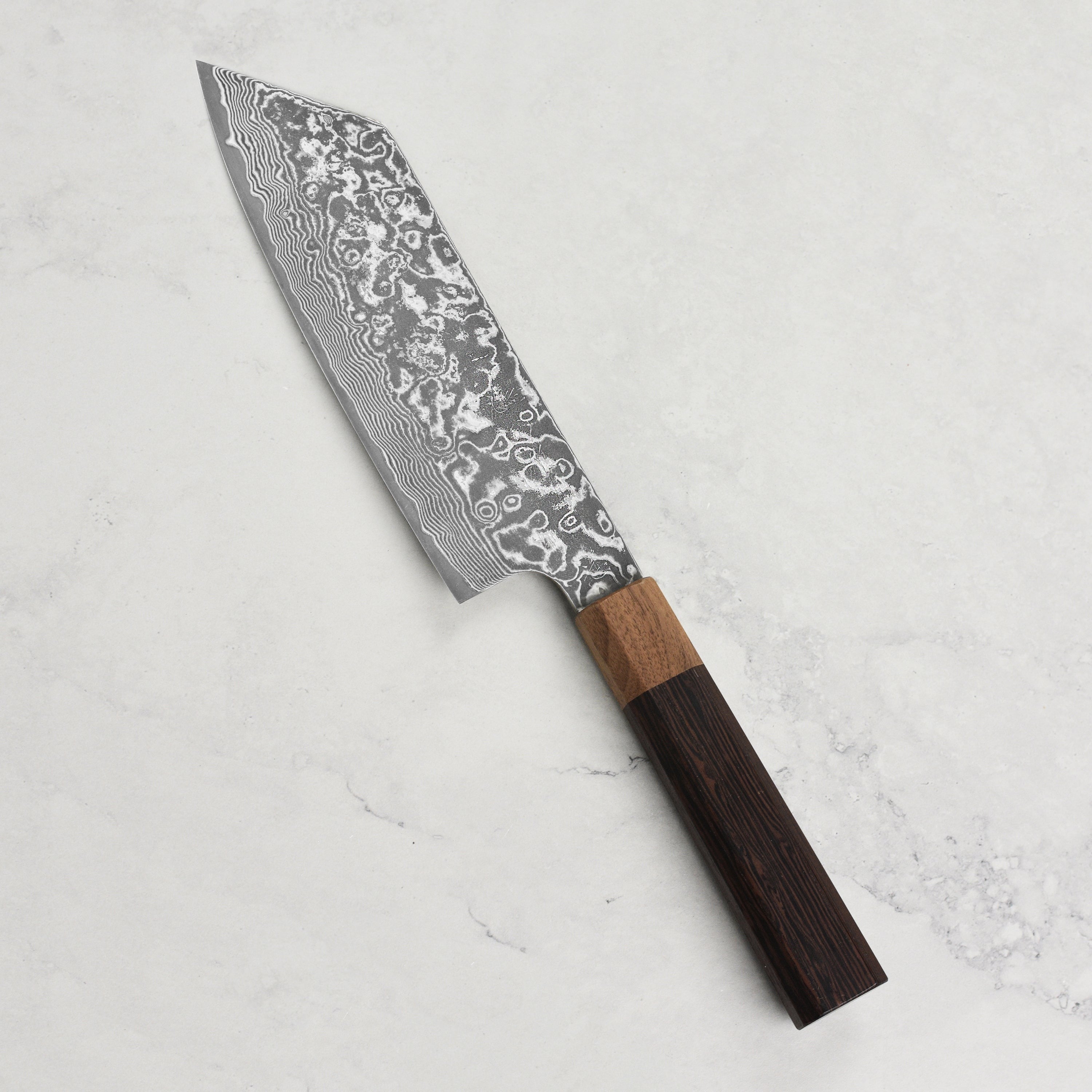 Hatono SG2 Kurozome Damascus 7" Bunka