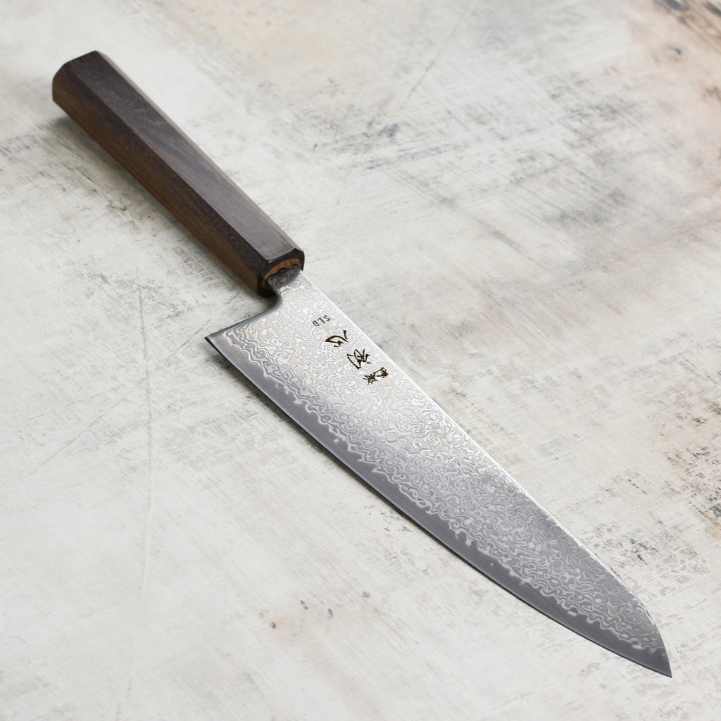 Hatsukokoro Hikari SLD Kurozome Damascus 8.25" Gyuto