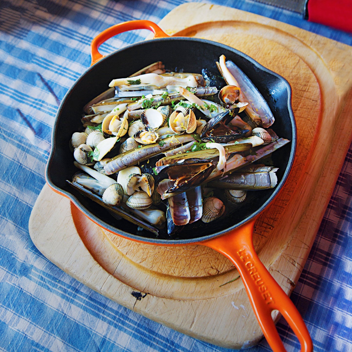 Le Creuset Signature Cast Iron 10.25" Flame Skillet