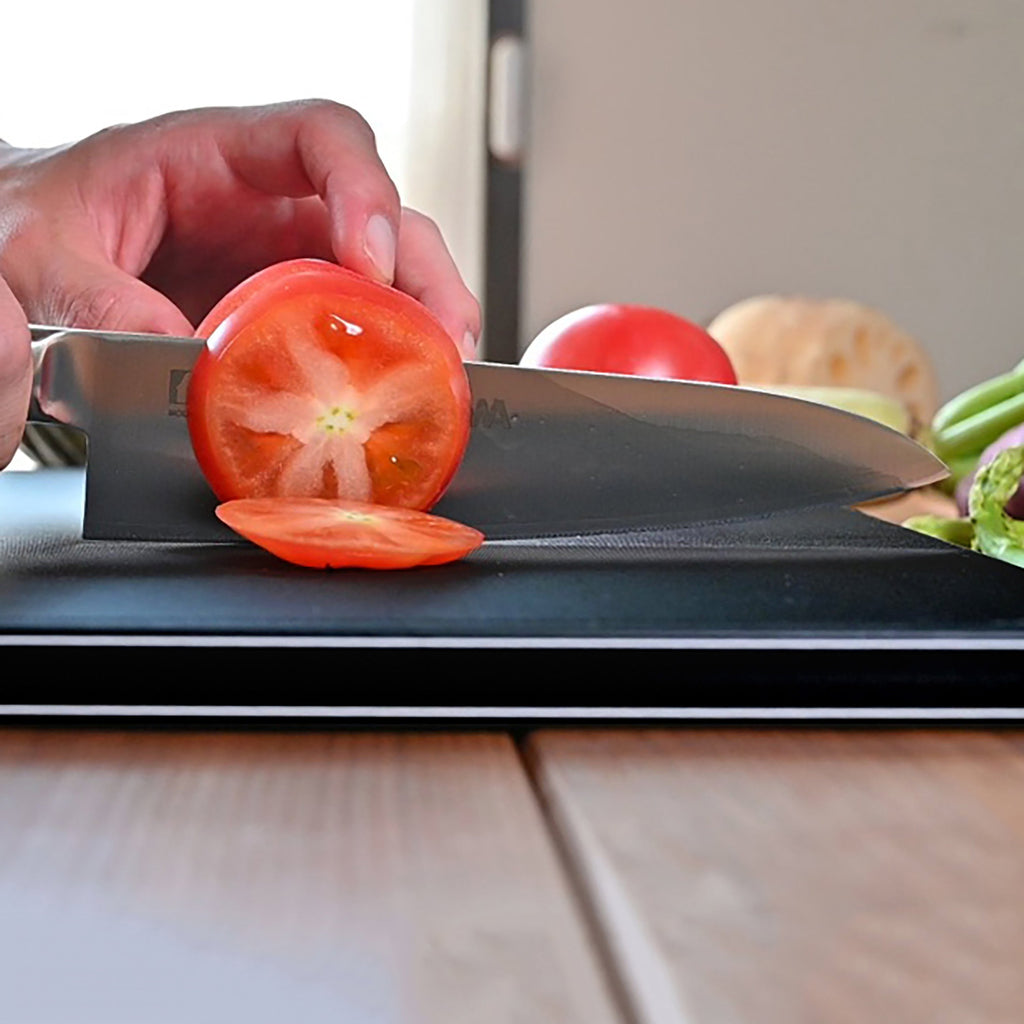 Hasegawa Pro-PE Black Cutting Board, 23.6 x 15.7"