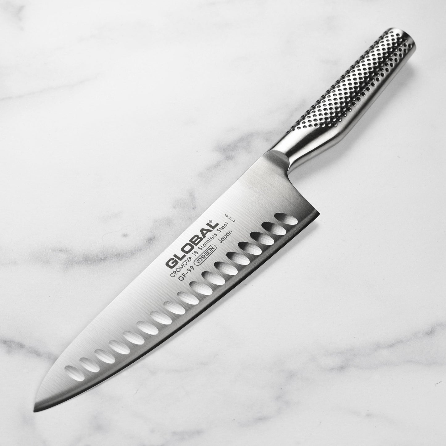 Global Model X 8" Hollow Edge Chef's Knife