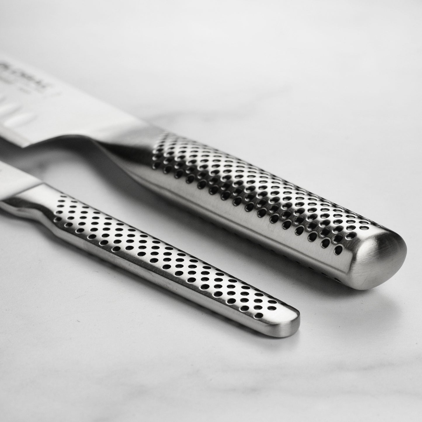 Global 2 Piece Hollow Edge Chef's Knife Set