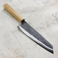 Hatsukokoro Kurogane Aogami #2 Kurouchi 8.25" Kiritsuke Gyuto, Olivewood