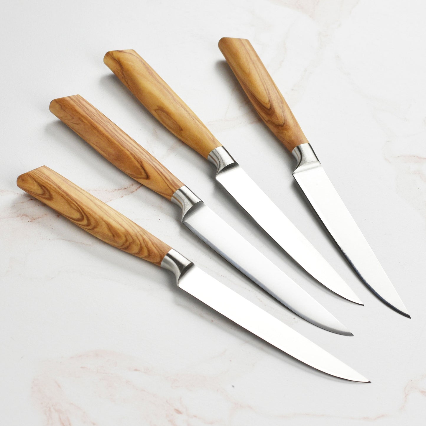 Messermeister Oliva Elite 4 Piece Steak Knife Set