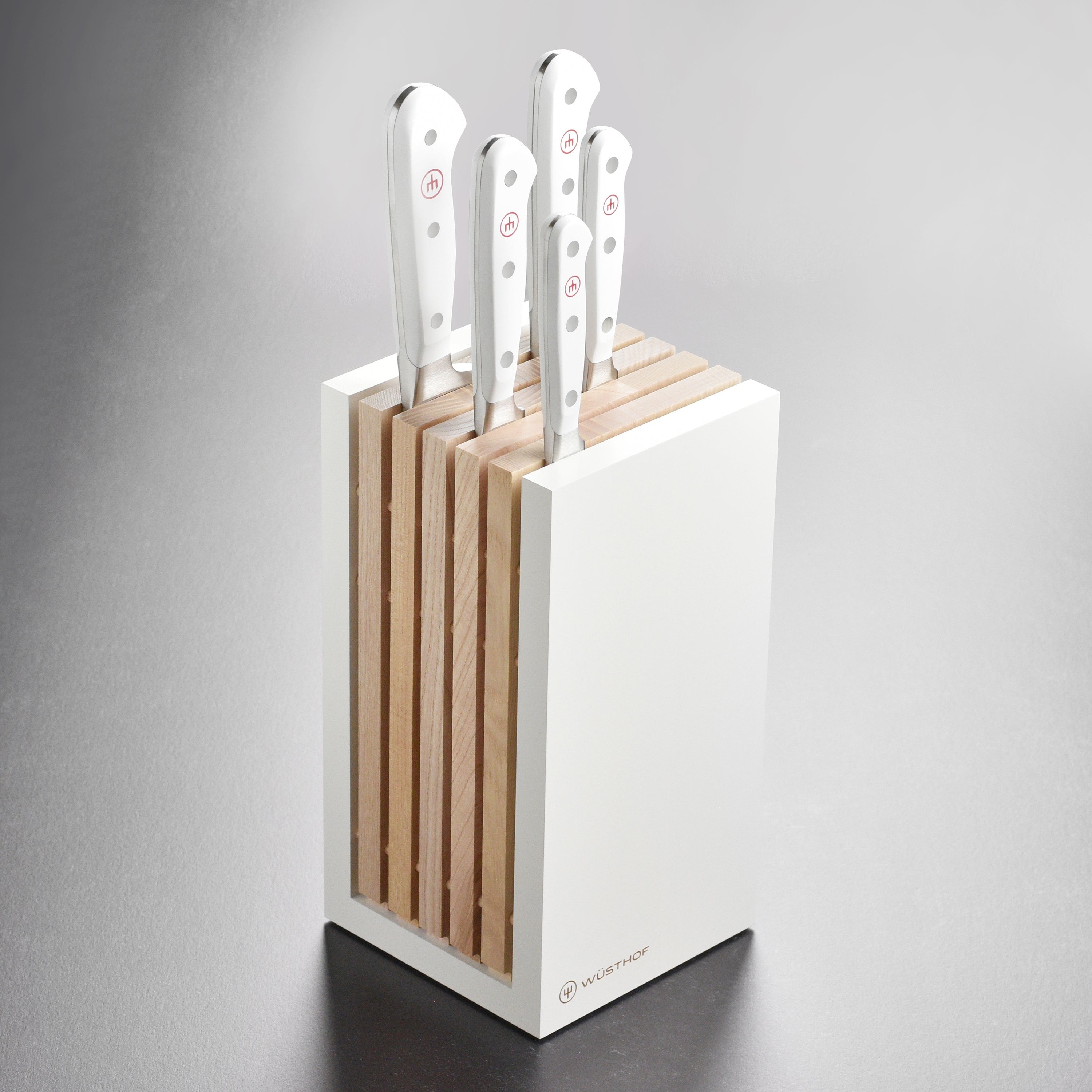 Wusthof Classic White 6 Piece Knife Block Set