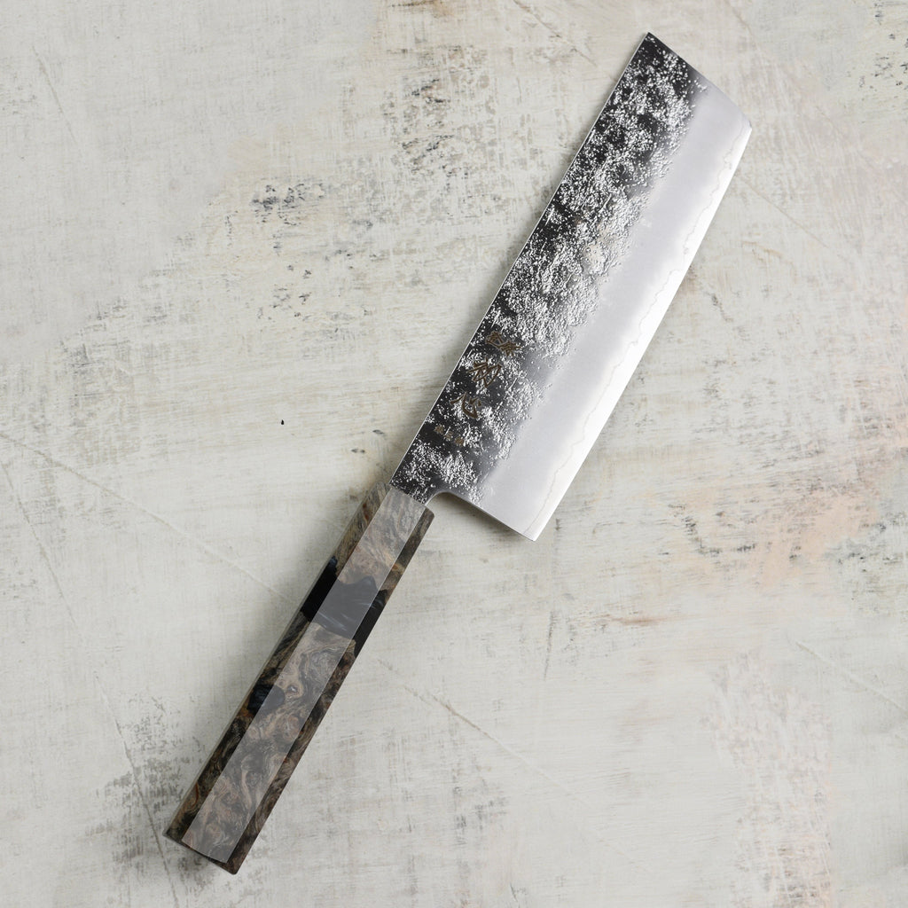 Hatsukokoro Ginrei Ginsan Nashiji 6.3" Nakiri