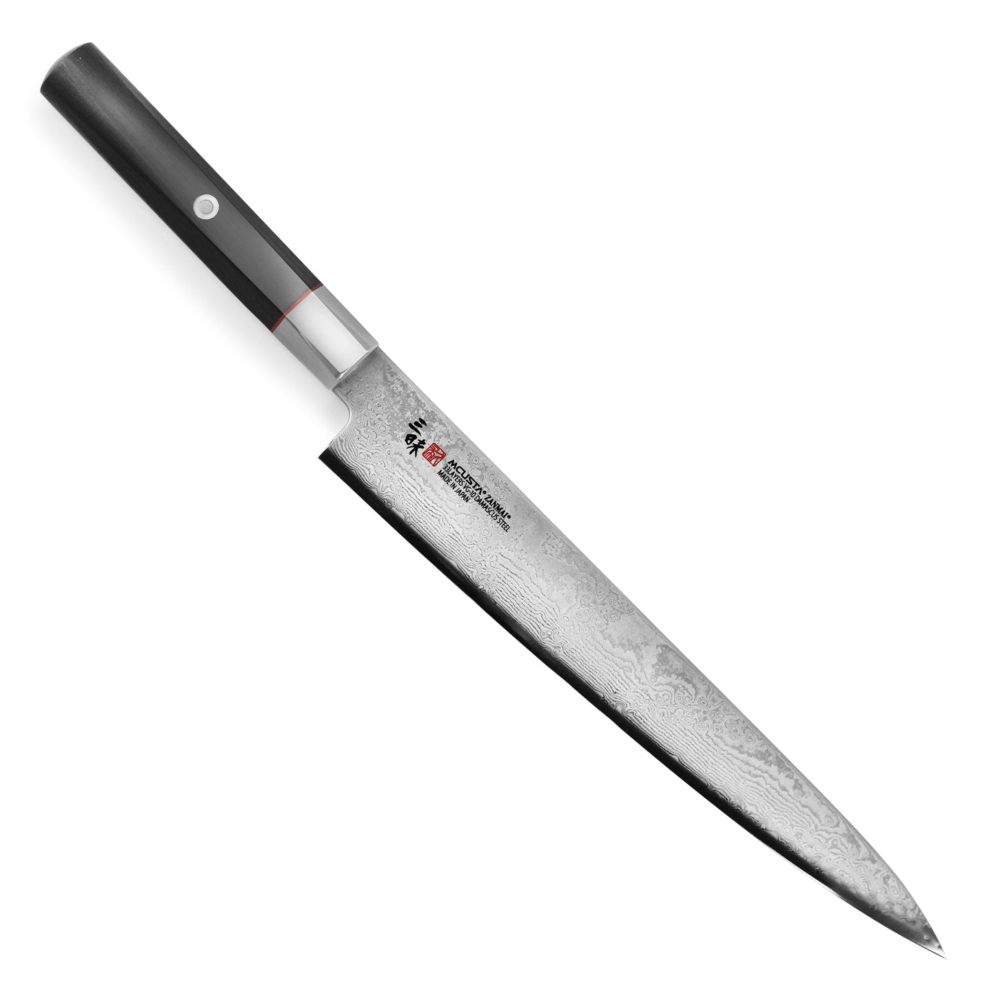 Zanmai Hybrid Damascus Splash 9.4" Sujihiki
