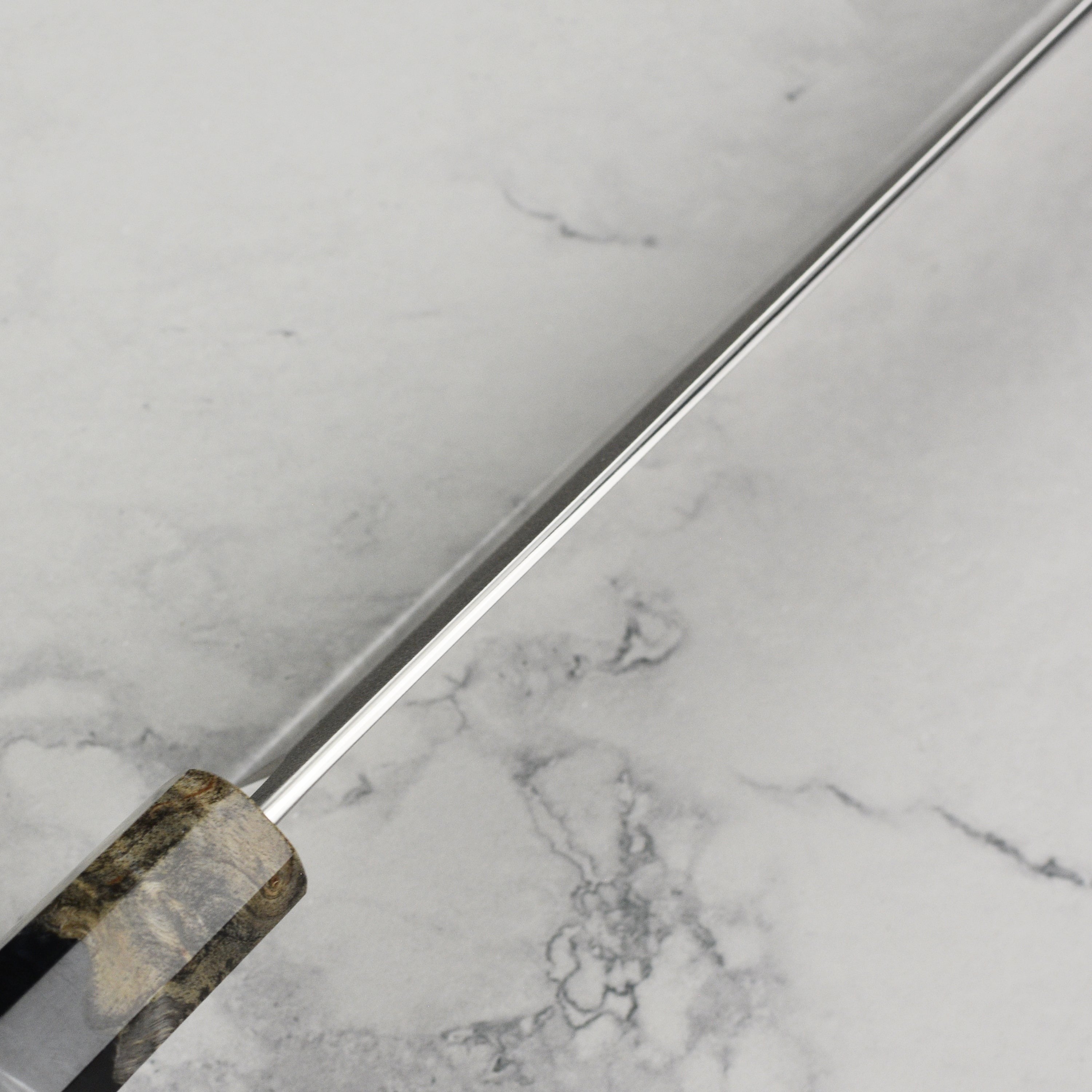 Hatsukokoro Atelier Kurouchi Damascus 8.25" Gyuto