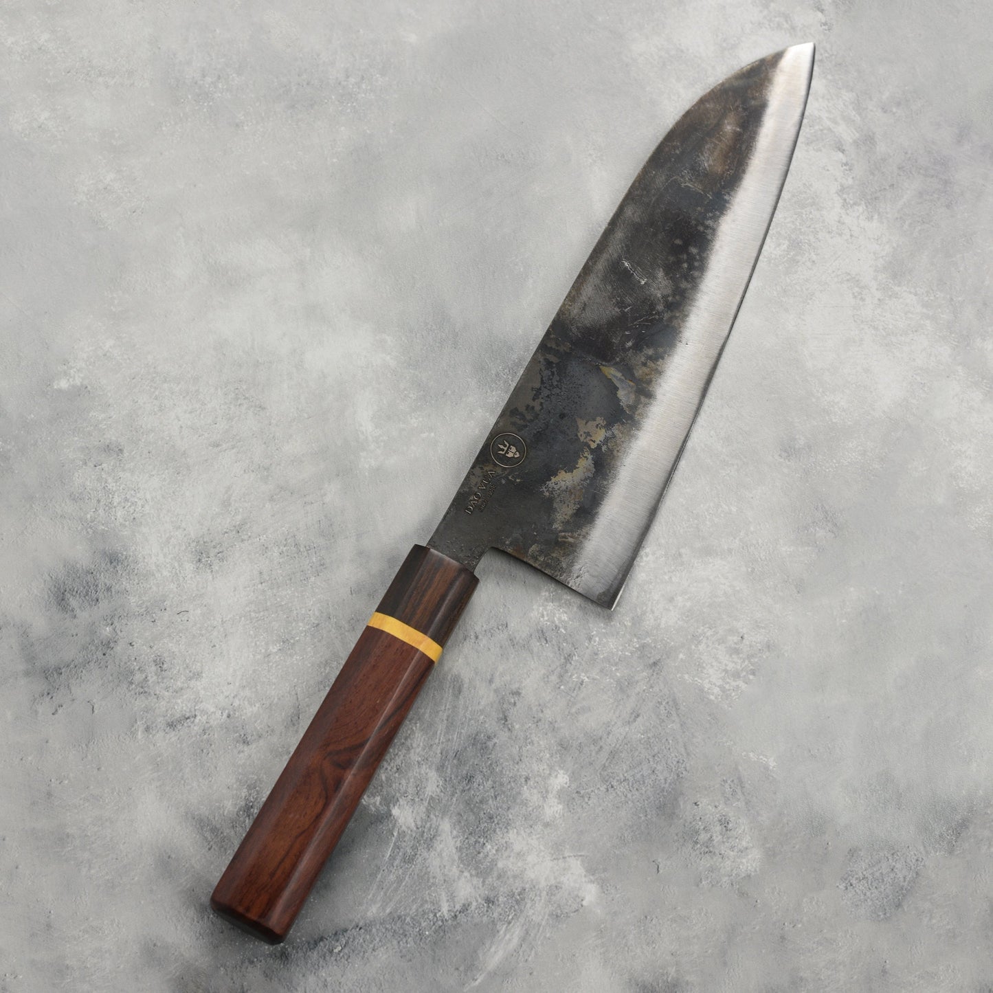 Dao Vua V3 Special Carbon Steel 9.4" Tall Gyuto
