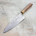 Shiro Kamo Shirogami #2 Damascus 8.25" Gyuto