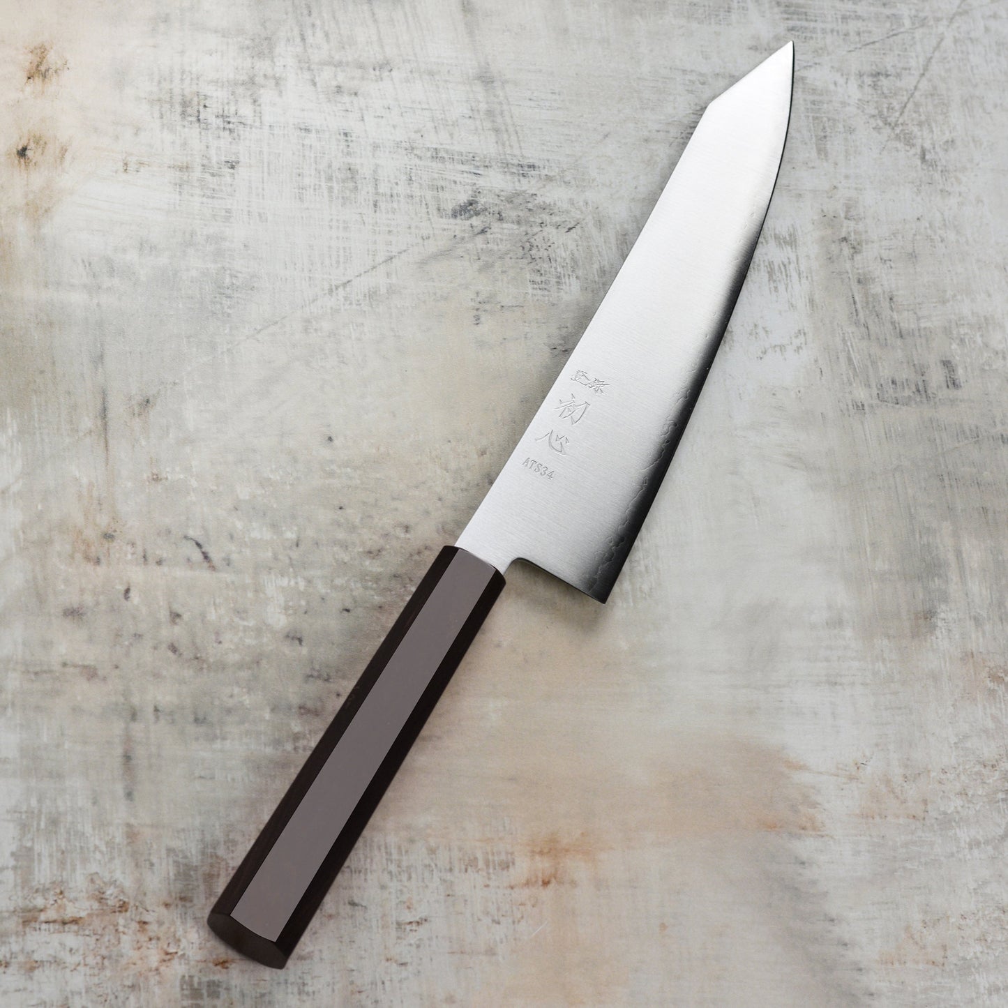 Hatsukokoro Hayabusa ATS-34 8.25" Kiritsuke Gyuto