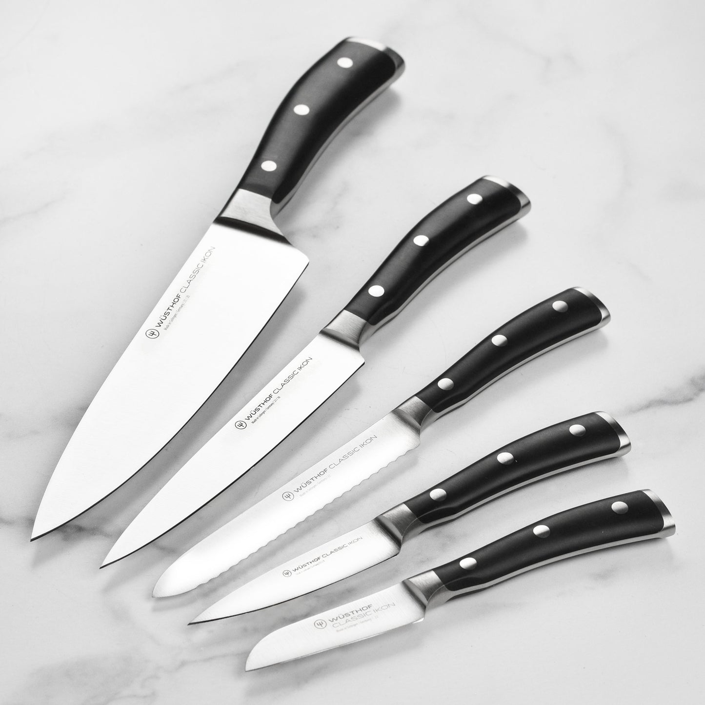 Wusthof Classic Ikon 8 Piece Acacia Knife Block Set