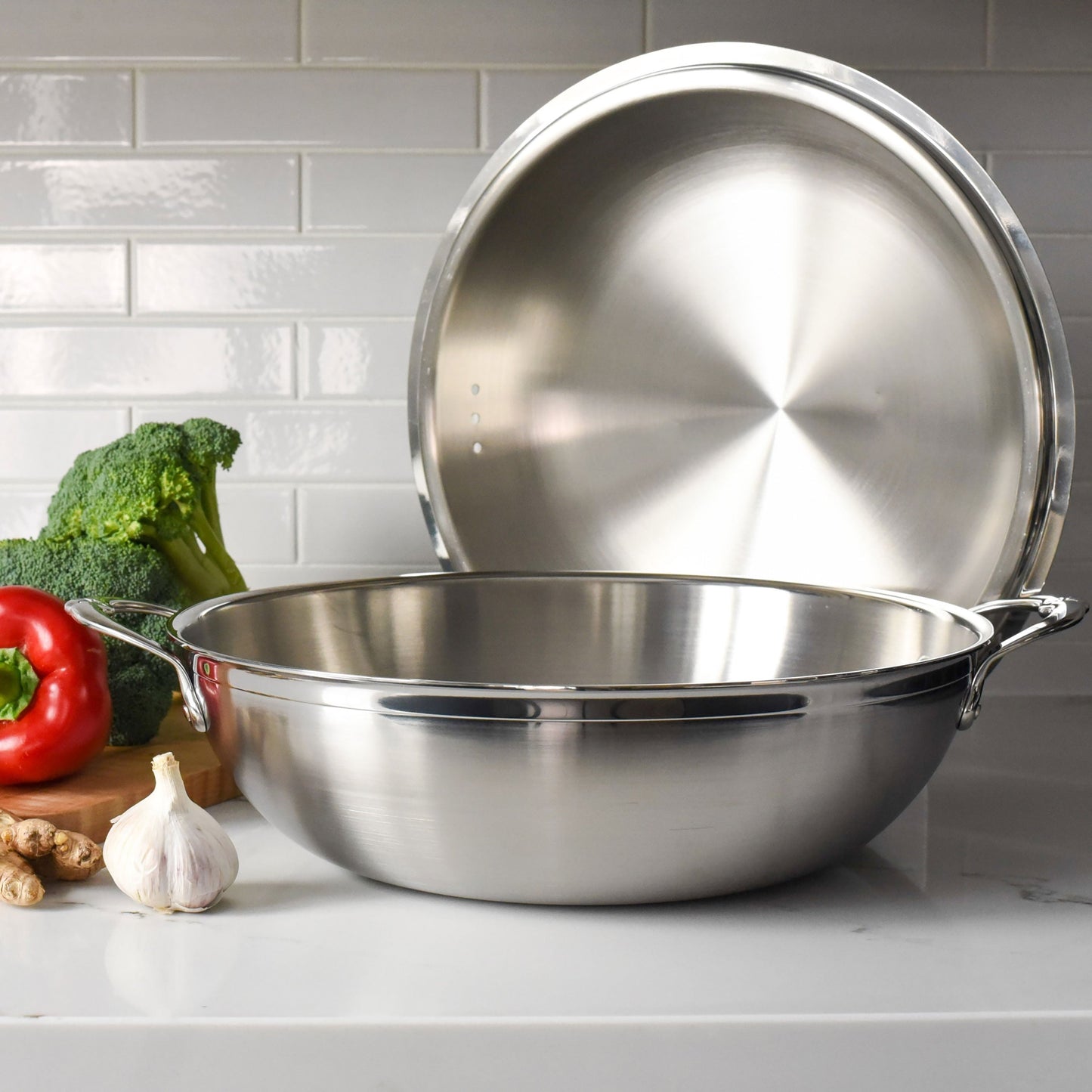 Hestan ProBond 14" Stainless Steel Wok