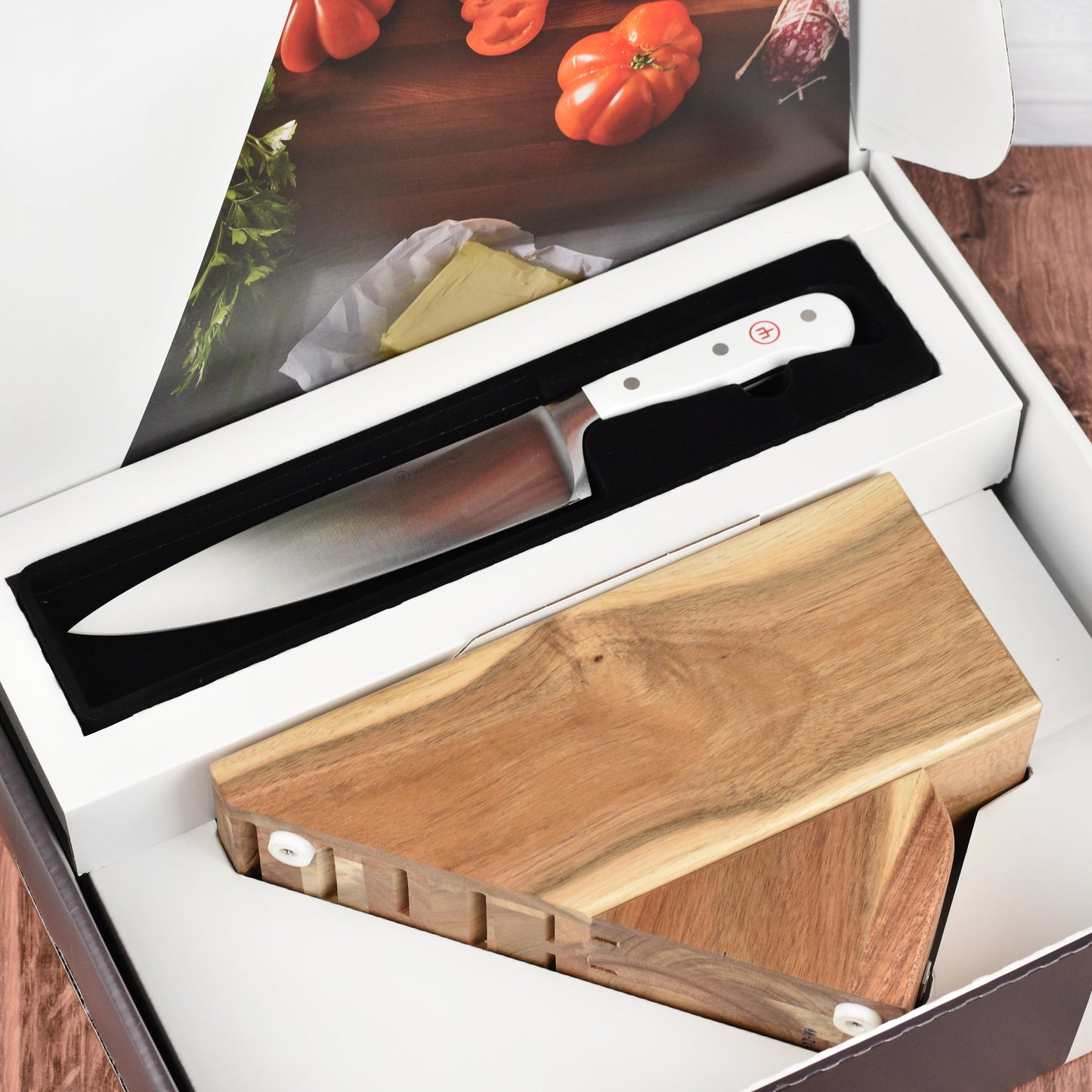 Wusthof Classic White 12 Piece Knife Block Set