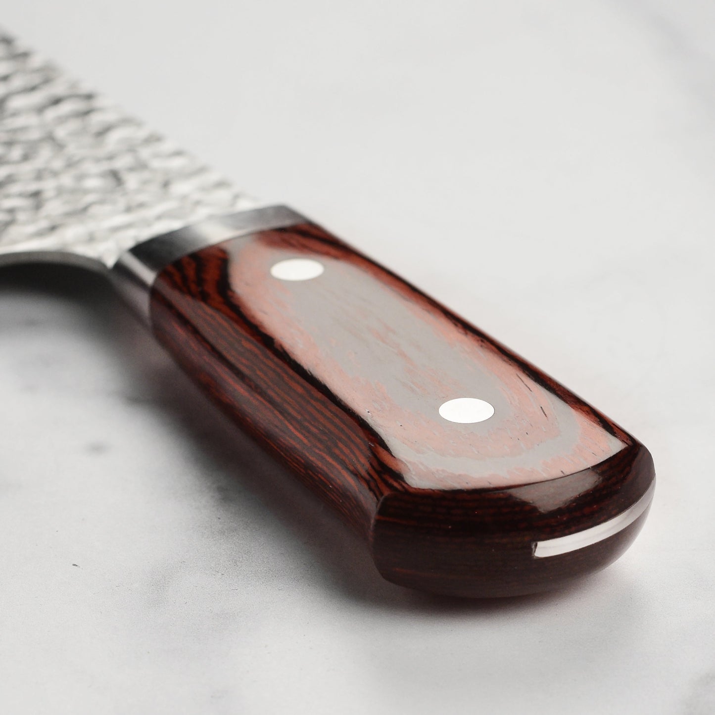 Takayuki Hammered Damascus 7.7" Chinese Chef's Knife