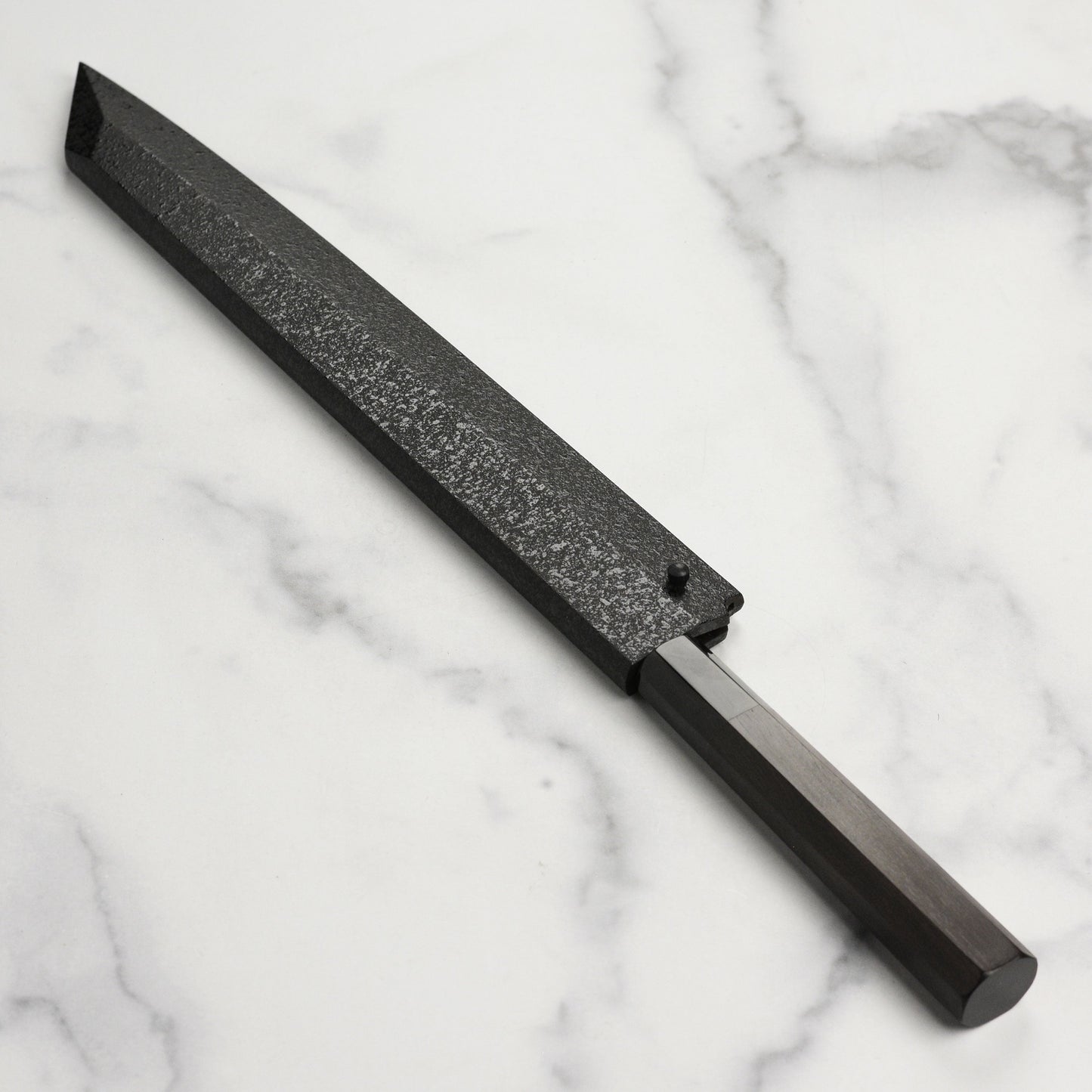 Takayuki x Itsuo Doi Hien Aogami #2 Single-Bevel 10.6" Kengata Yanagiba with Saya