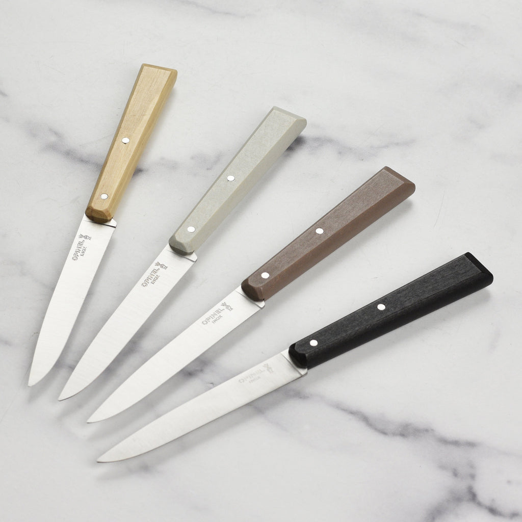 Opinel Bon Appetit 4 Piece Mineral Steak Knife Set