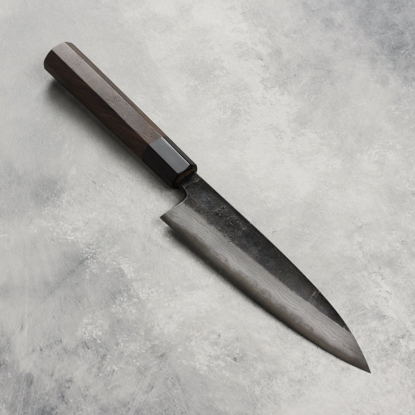 Hatsukokoro Kumokage Aogami Kurouchi Damascus 5.9" Petty