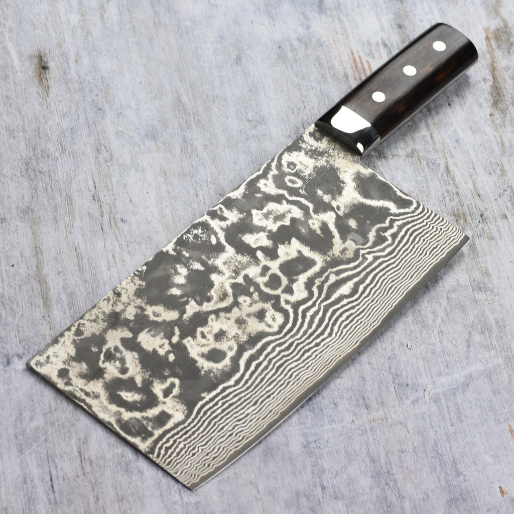 Saji SG2 Black Damascus 8.6" Chuka Bocho