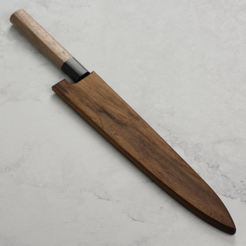 Walnut Magnetic Saya for 9.4" Sujihiki