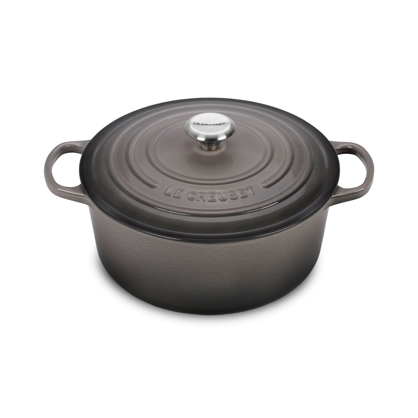 Le Creuset Signature Cast Iron 5.5-quart Oyster Round Dutch Oven