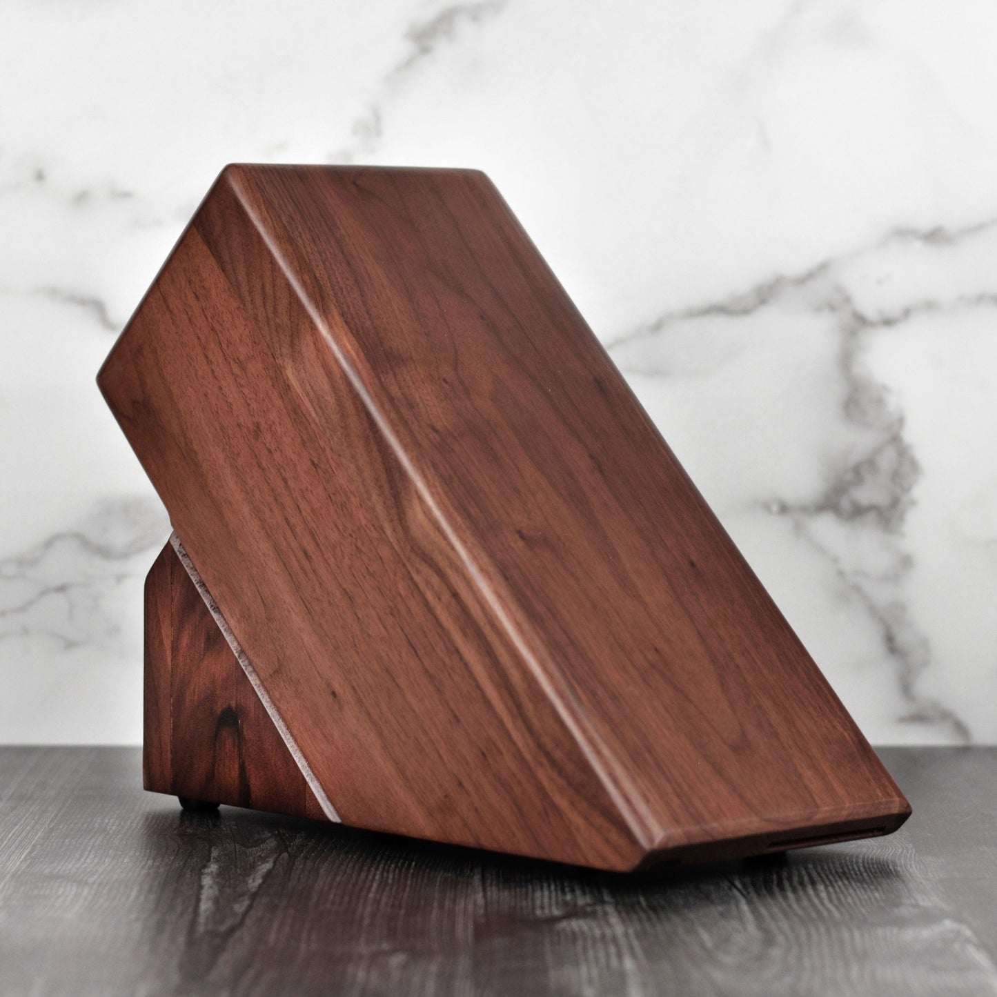 Kramer 14 Slot Walnut Knife Block