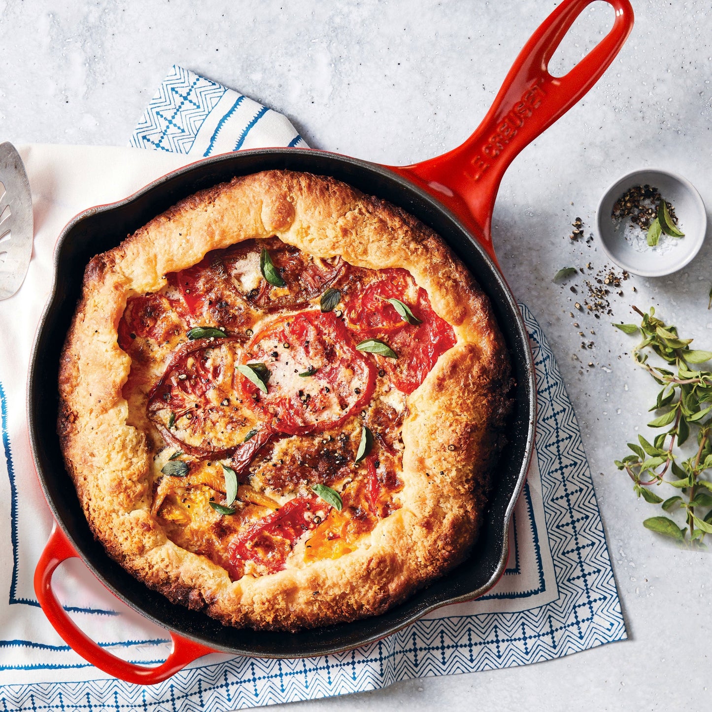 Le Creuset Signature Cast Iron 11.75" Cerise Skillet