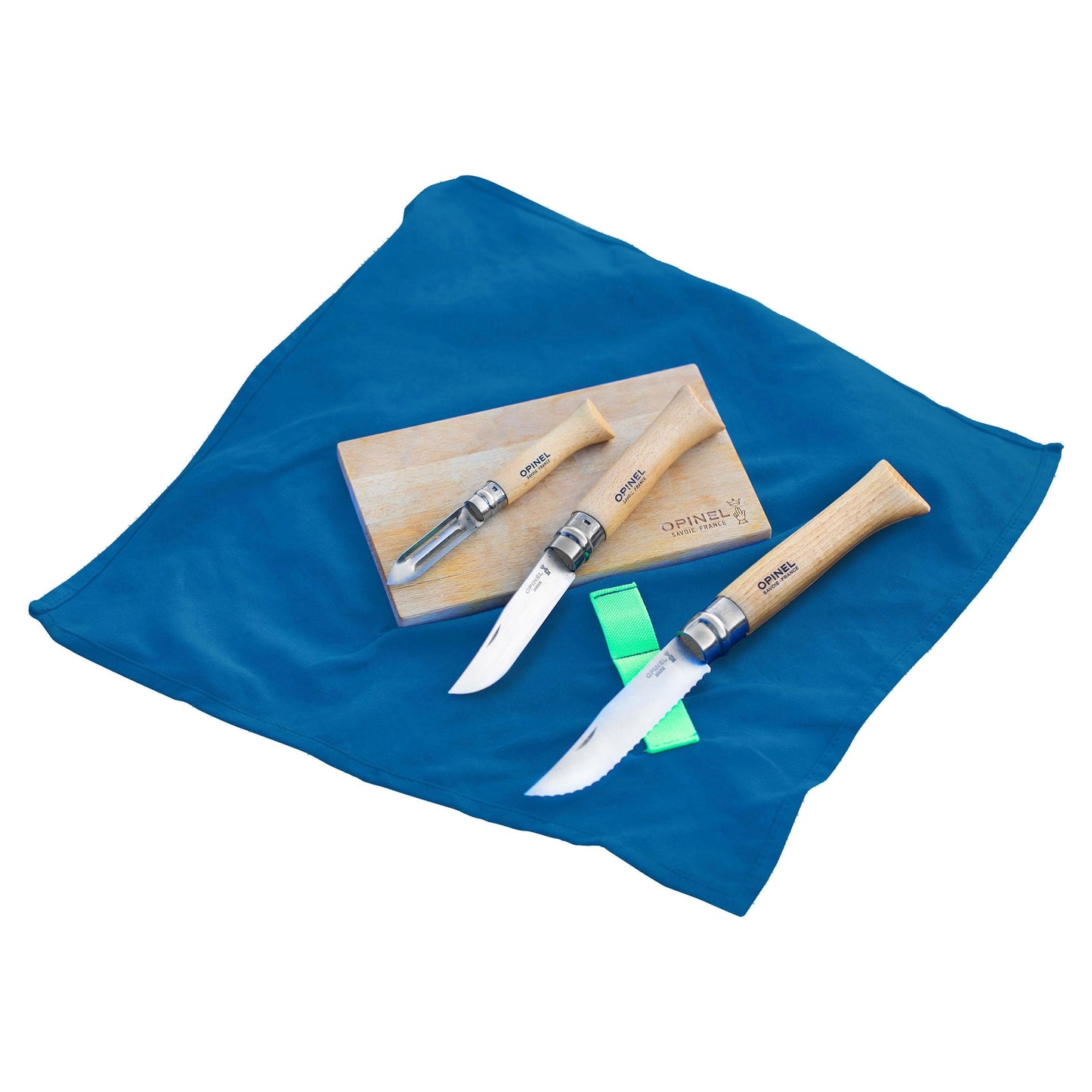 Opinel Nomad Outdoor Camping Folding Knife & Utensil Kit