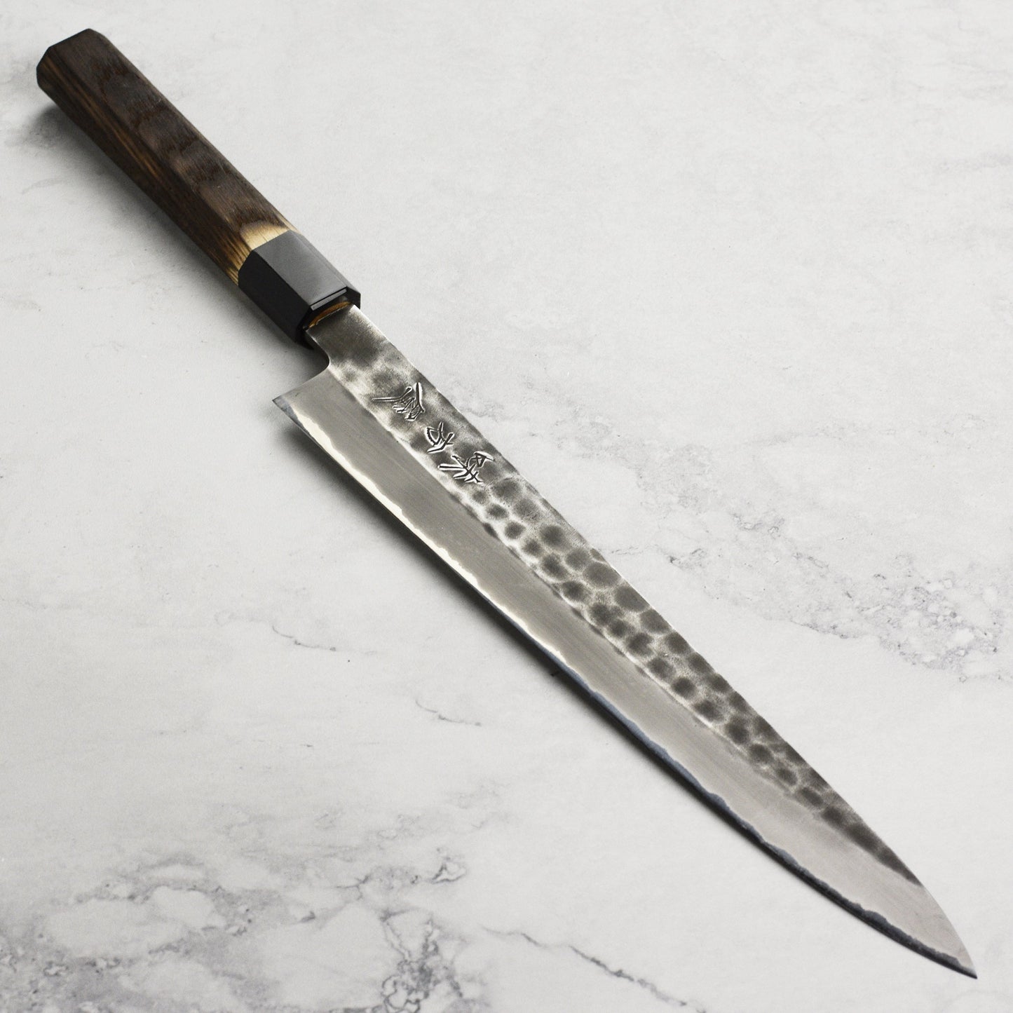 Hinoura Shirogami #2 Kurouchi Tsuchime 10.6" Sujihiki