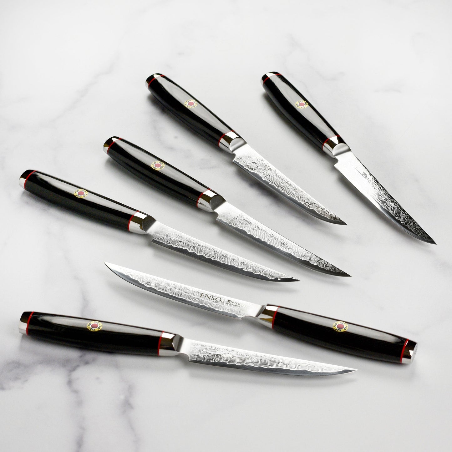 Enso SG2 6 Piece Steak Knife Set with Case