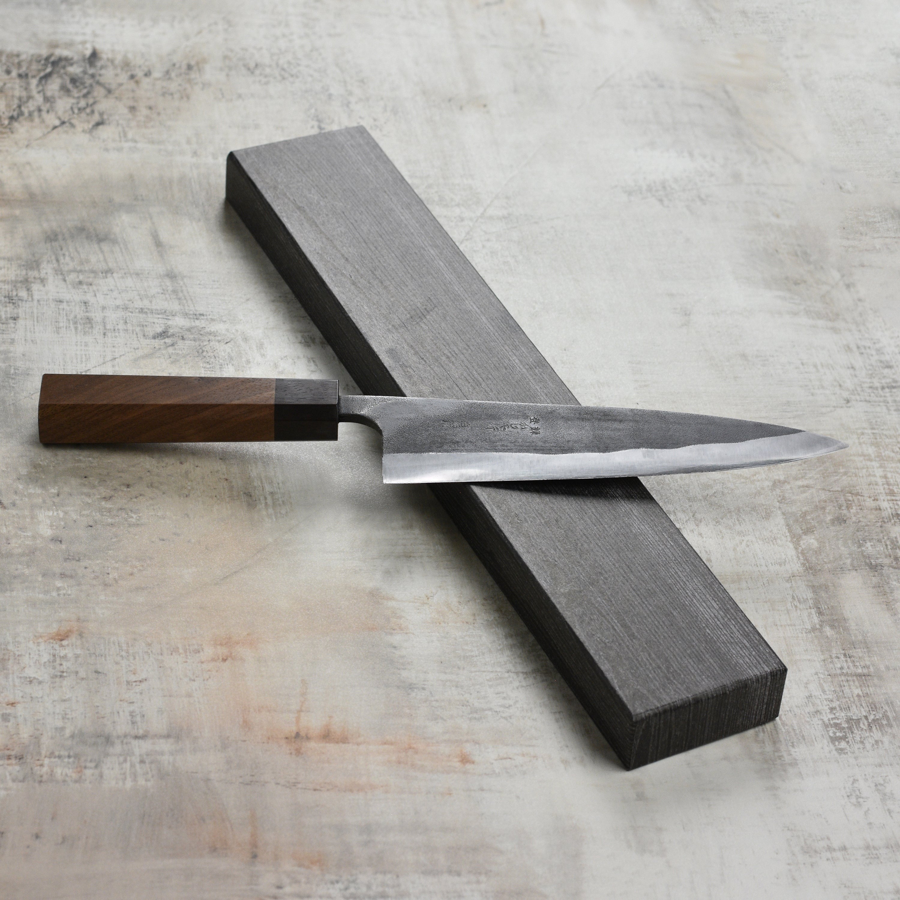 Kajibee Shirogami #2 Kurouchi 8.25" Gyuto