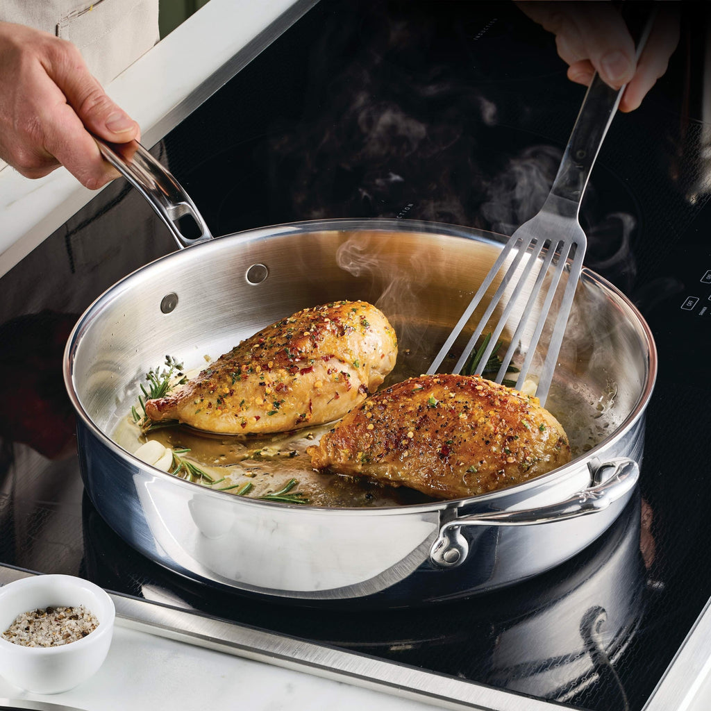 Hestan ProBond Luxe 5-quart Stainless Steel Saute Pan