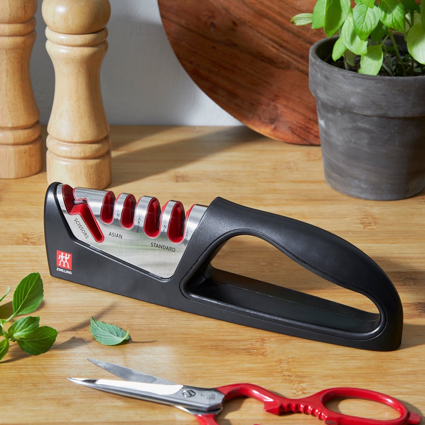 Zwilling 4 Stage Hand-Held Knife & Scissors Sharpener