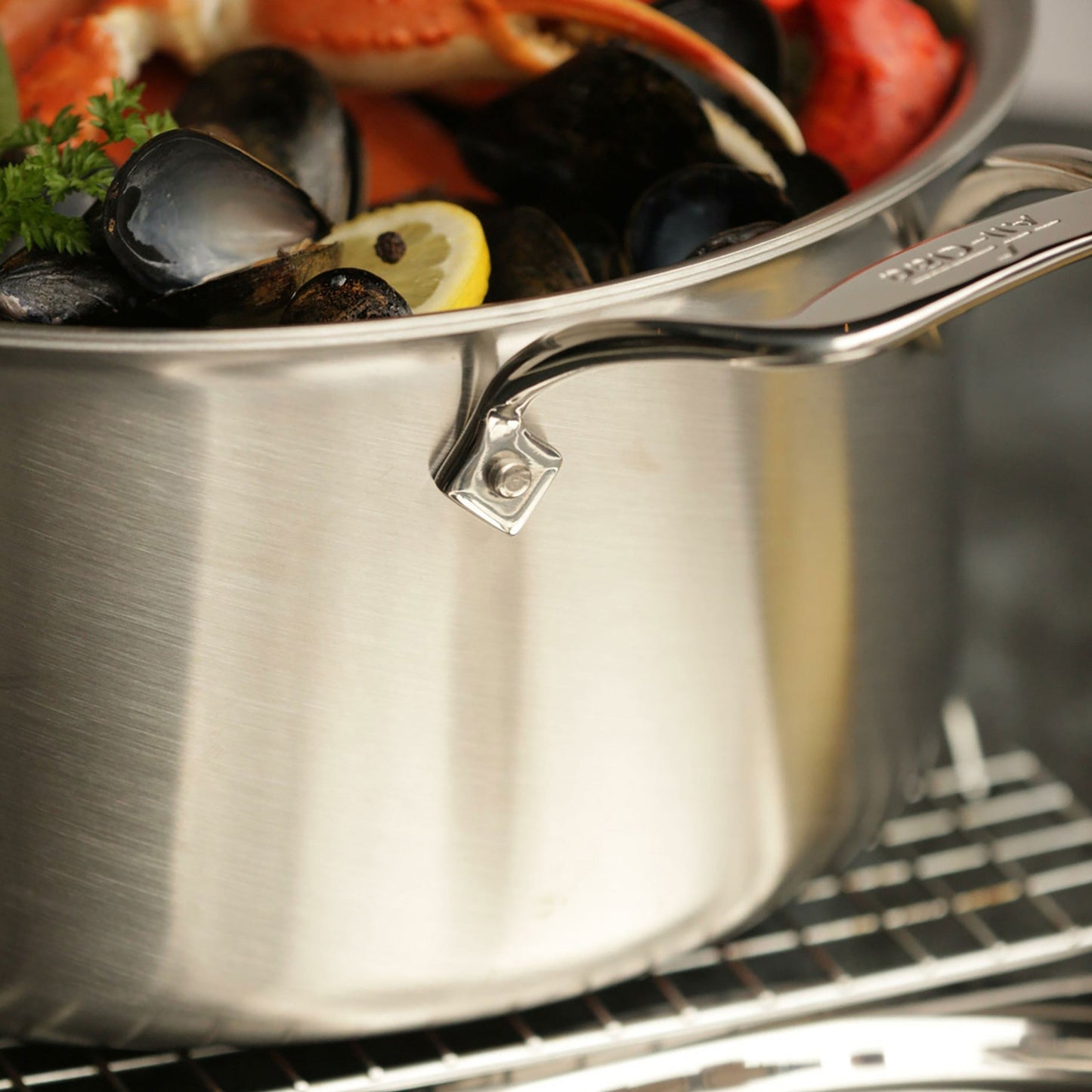 All-Clad d5 Brushed Stainless 4-quart Soup Pot