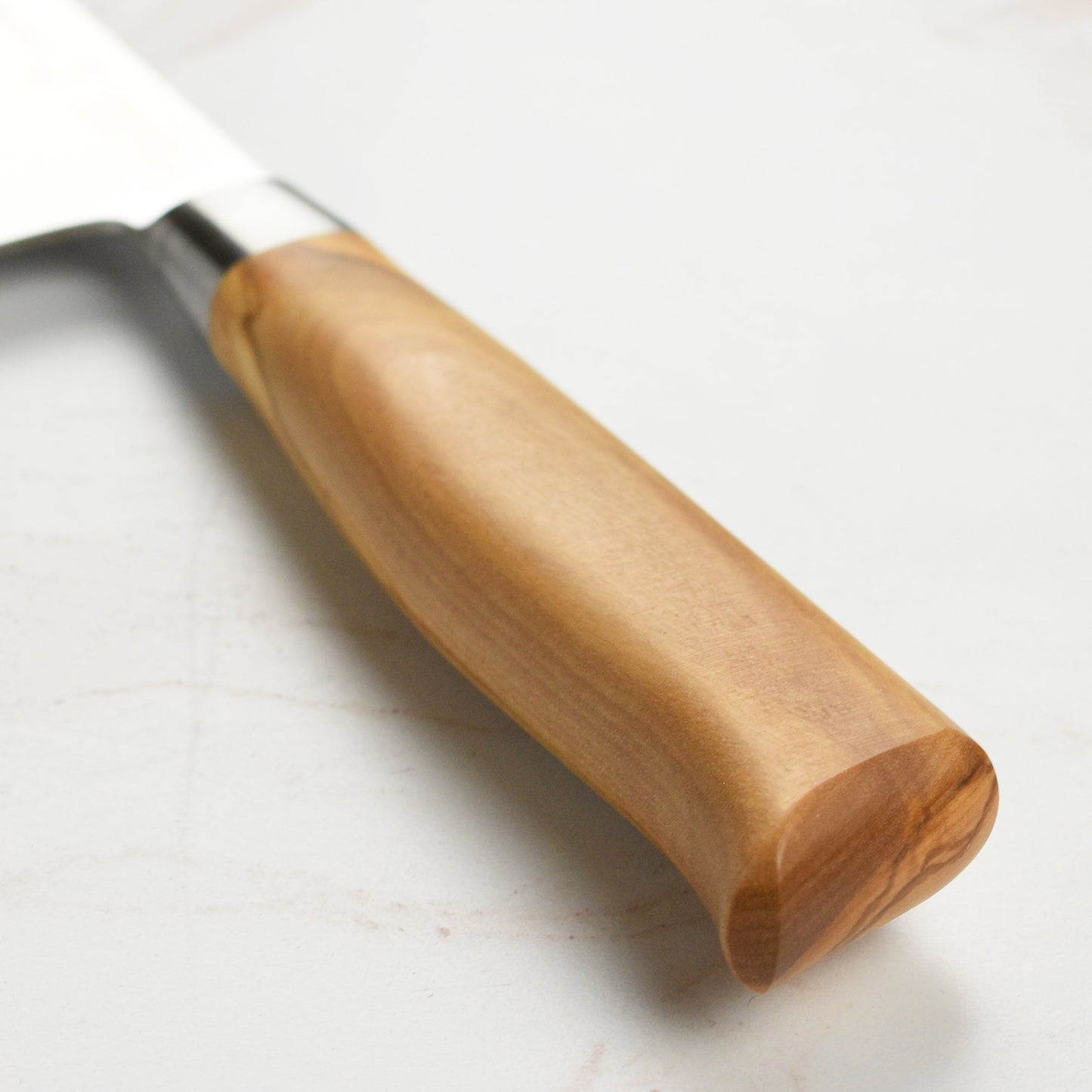 Messermeister Oliva Elite 7" Hollow Edge Santoku Knife