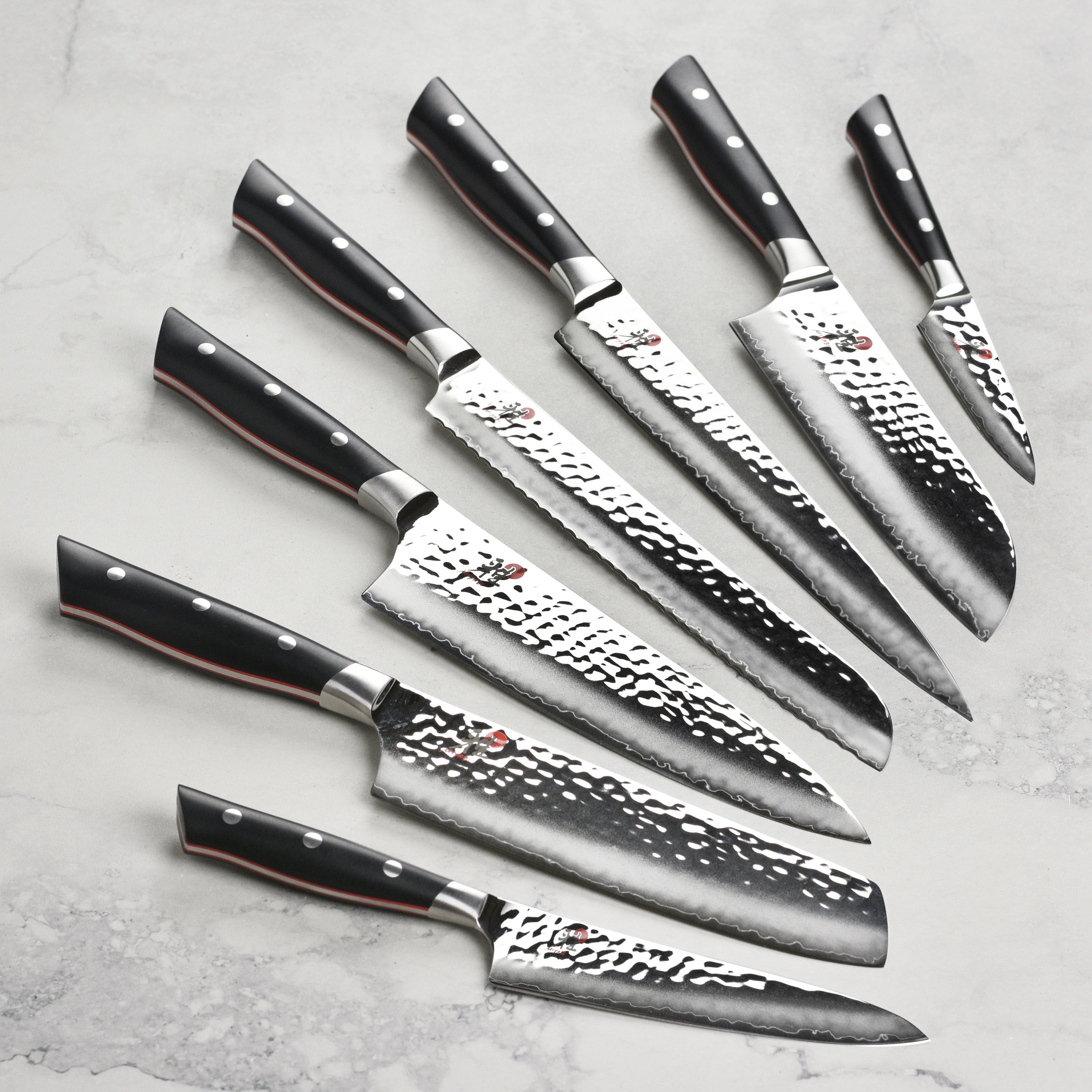 Miyabi Hisho 10 Piece Magnetic Easel Knife Block Set