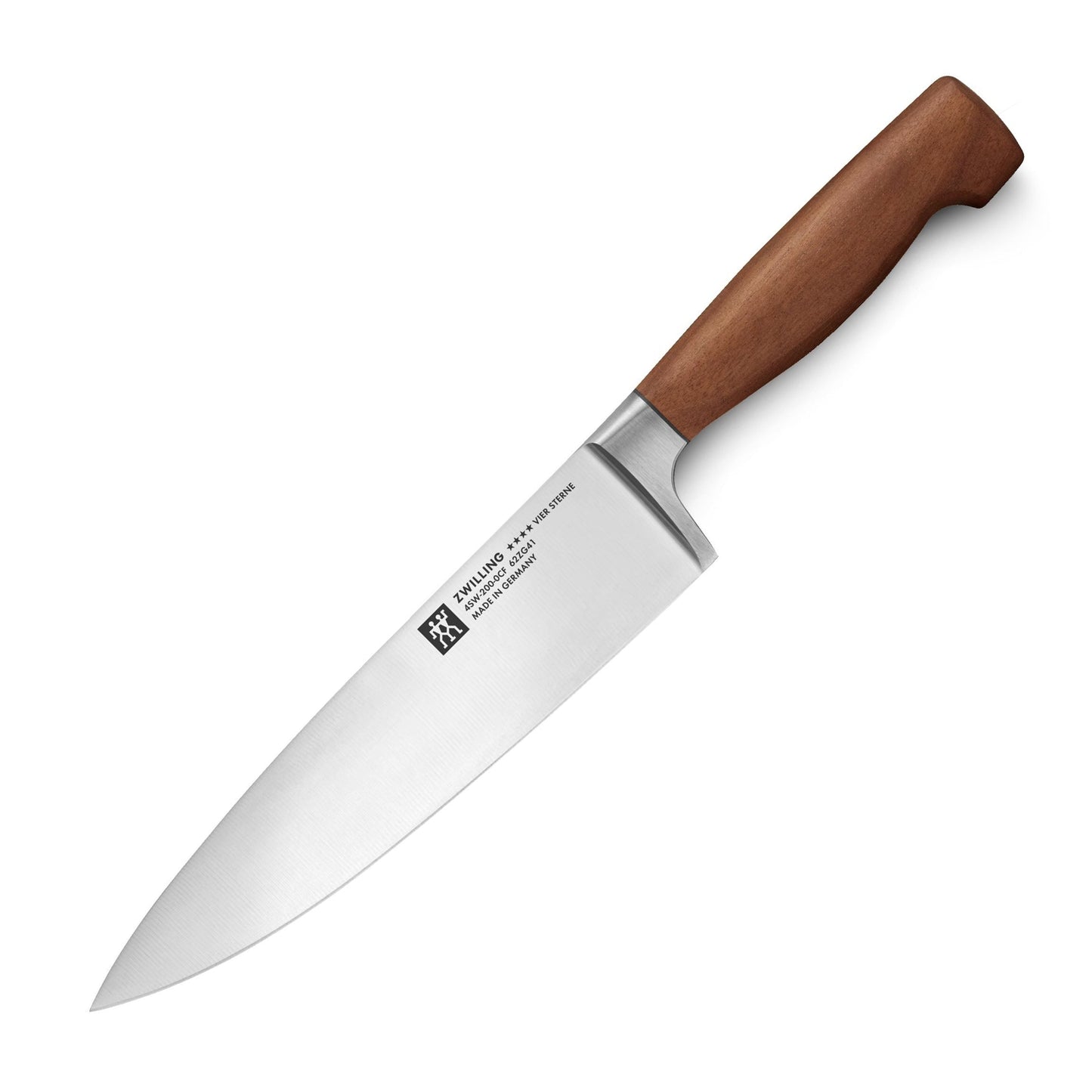 Zwilling Four Star 8" Chef's Knife with Wood Handle