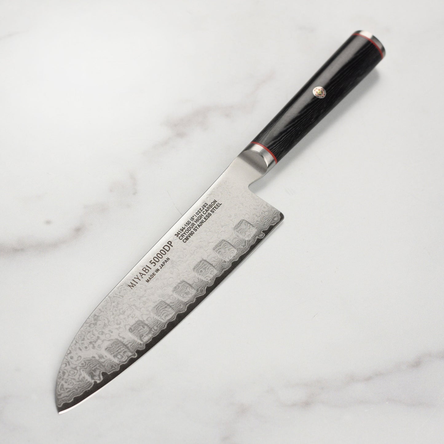 Miyabi Kaizen 5.5" Hollow Edge Santoku Knife