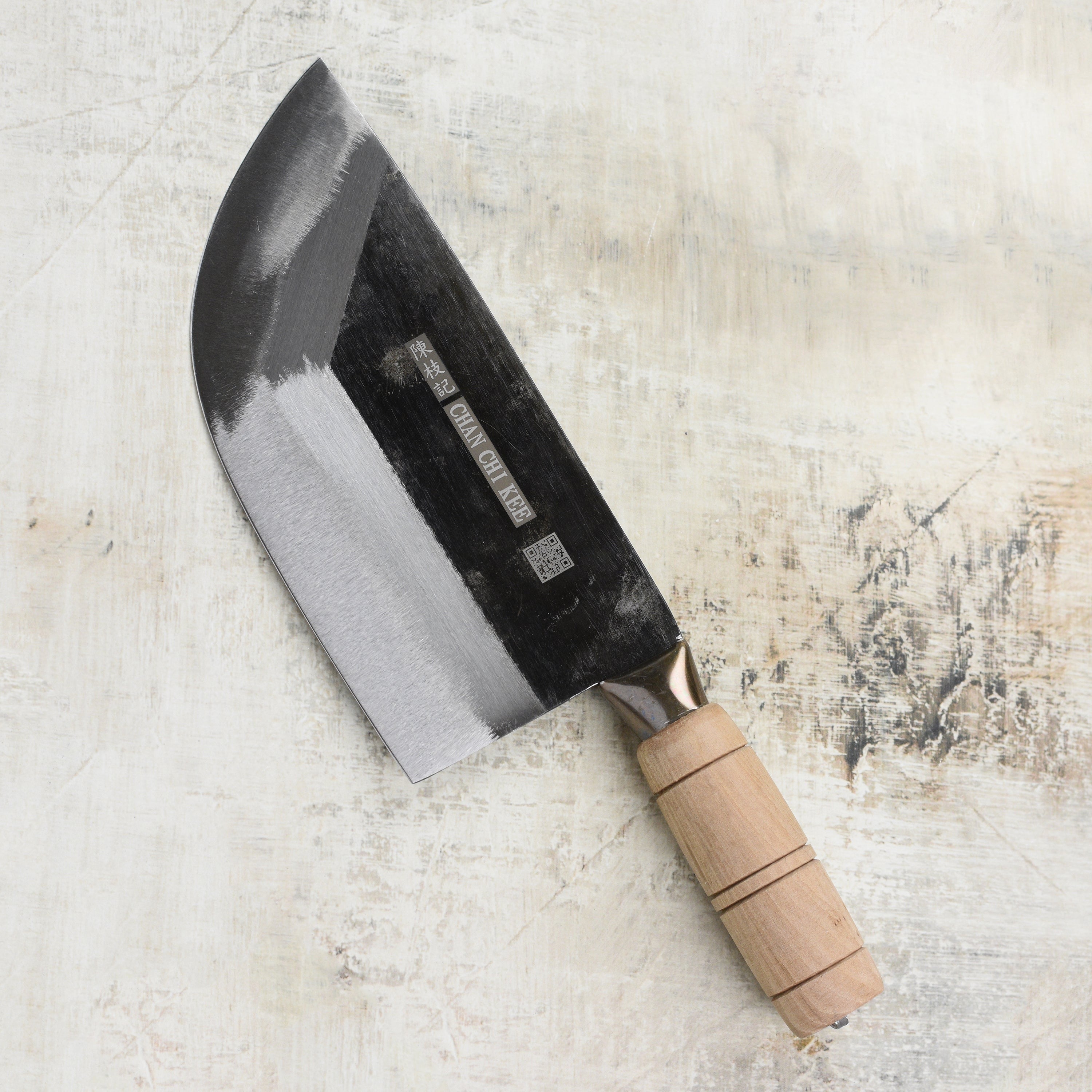 CCK Scraping Knife 7" Carbon Steel 'Rhino' Chinese Cleaver