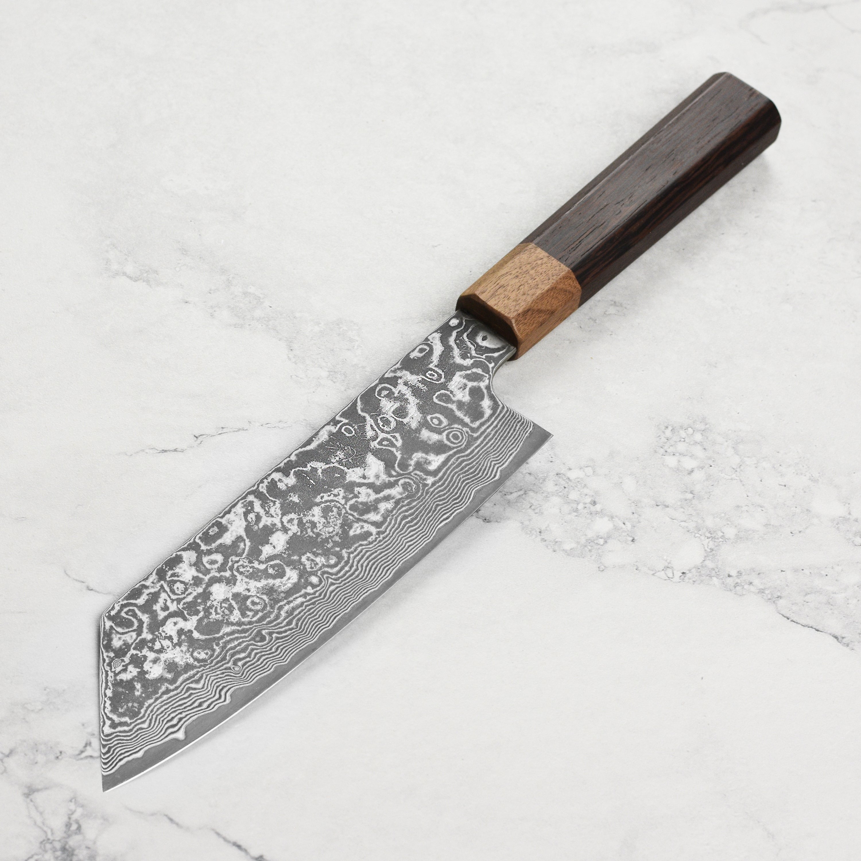 Hatono SG2 Kurozome Damascus 7" Bunka