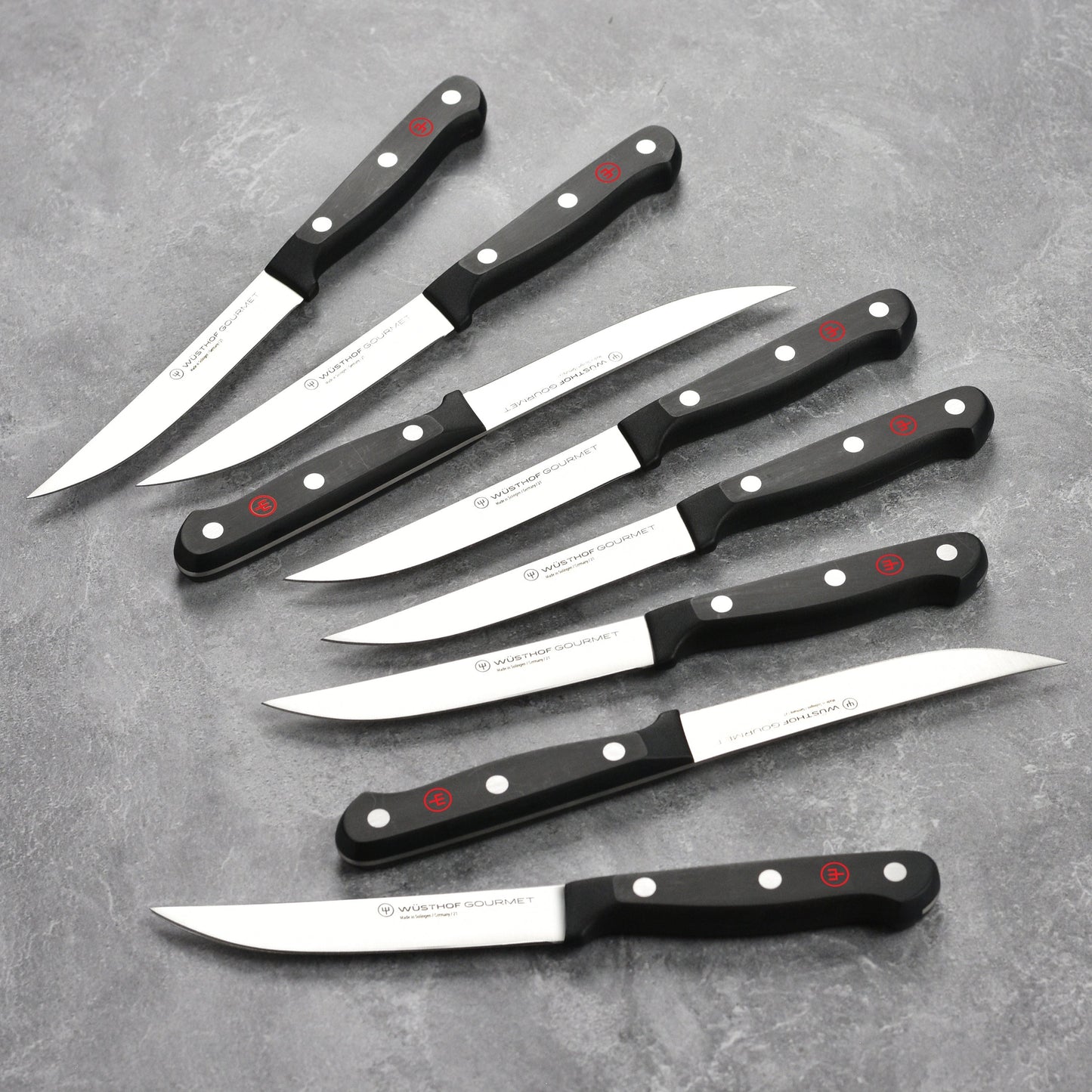 Wusthof Gourmet 8 Piece Steak Knife Set with Case