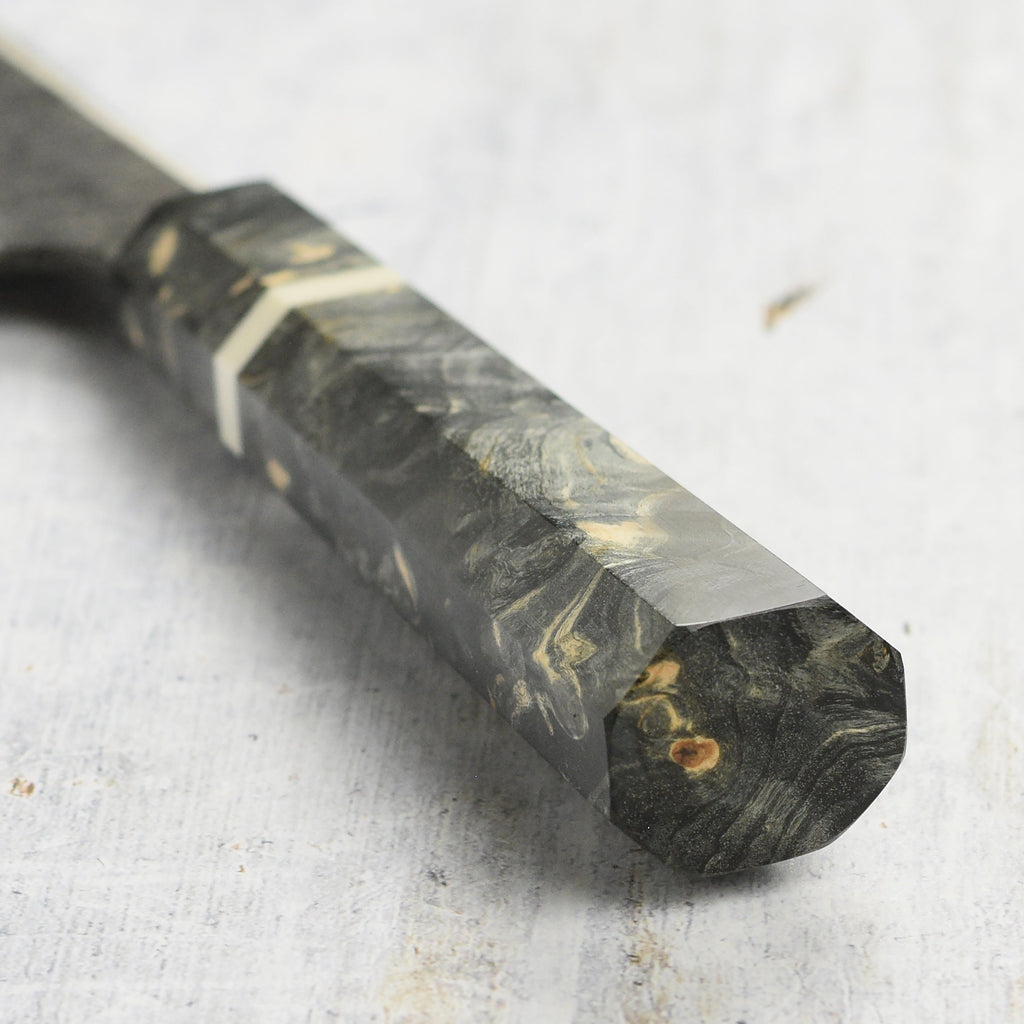 Hatsukokoro x Nigara Itadaki Coreless Damascus 9.4" Kiritsuke Gyuto